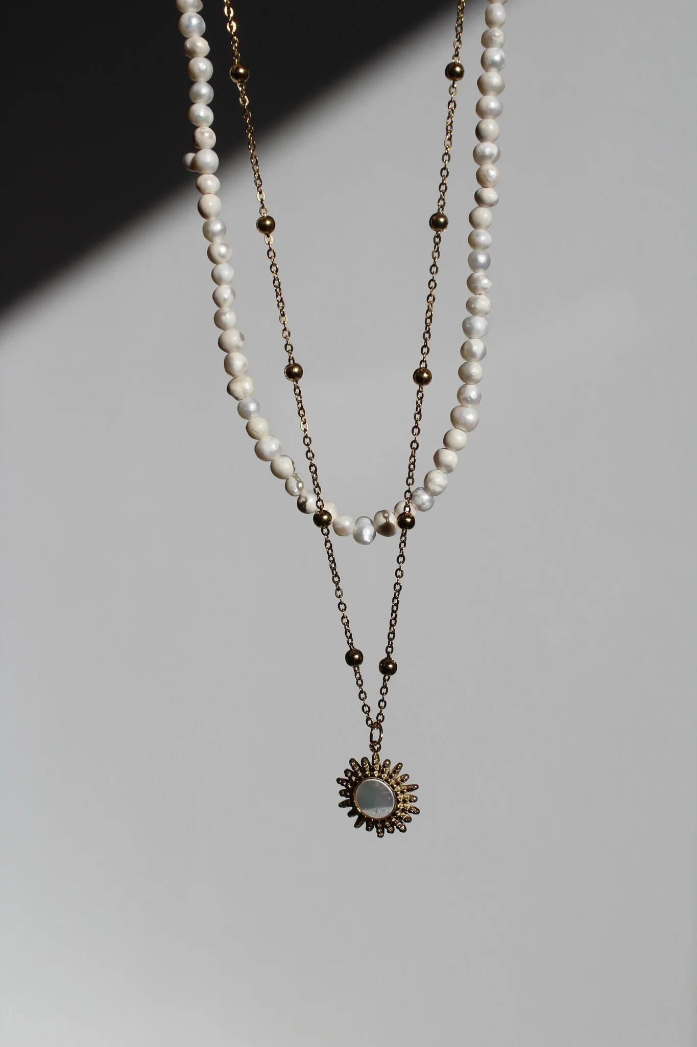 100% Real Fresh Water Pearl - Necklace - Stainless Steel - Image 6