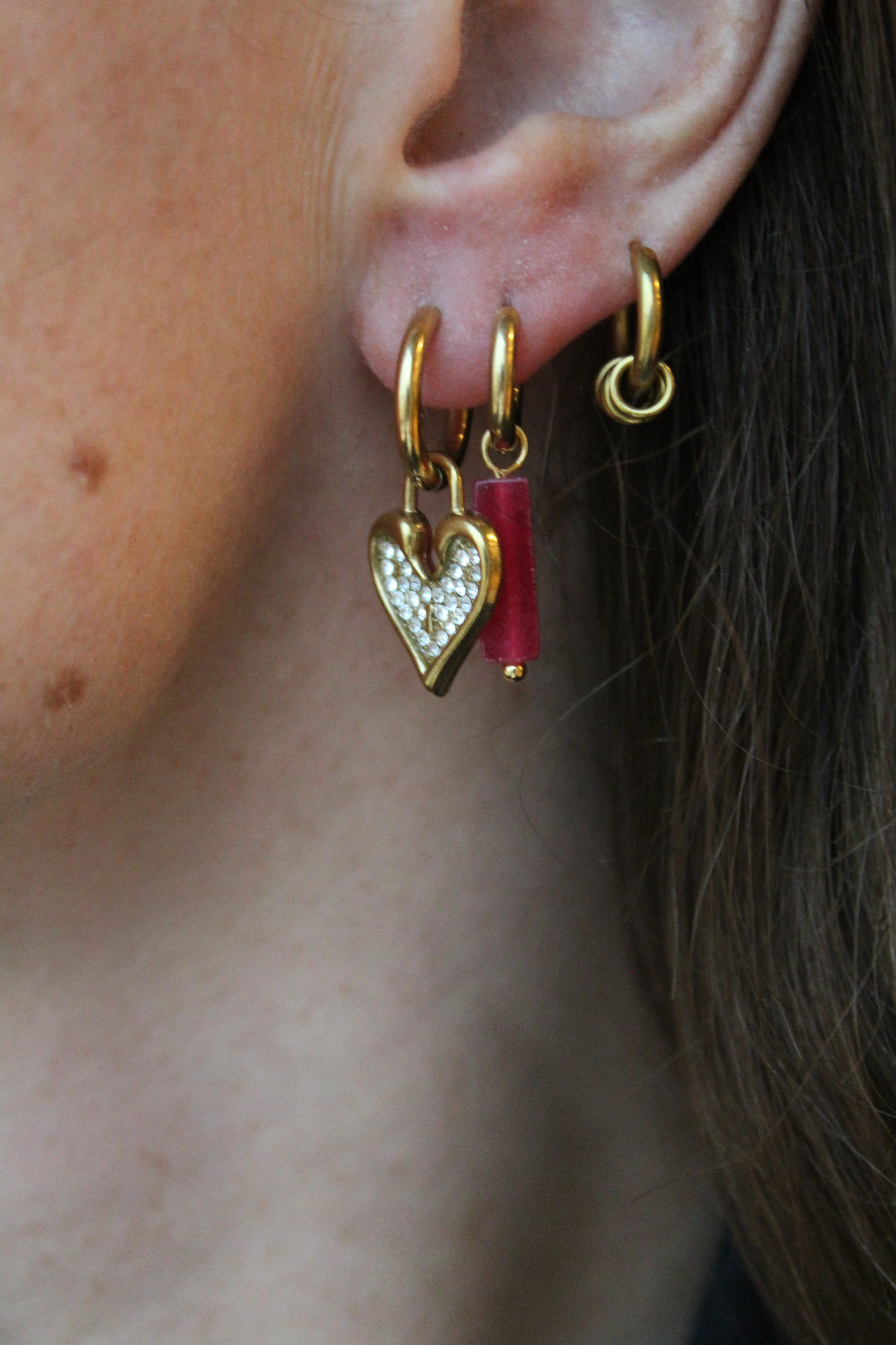 Almarie - Earrings - Stainless Steel - Image 2