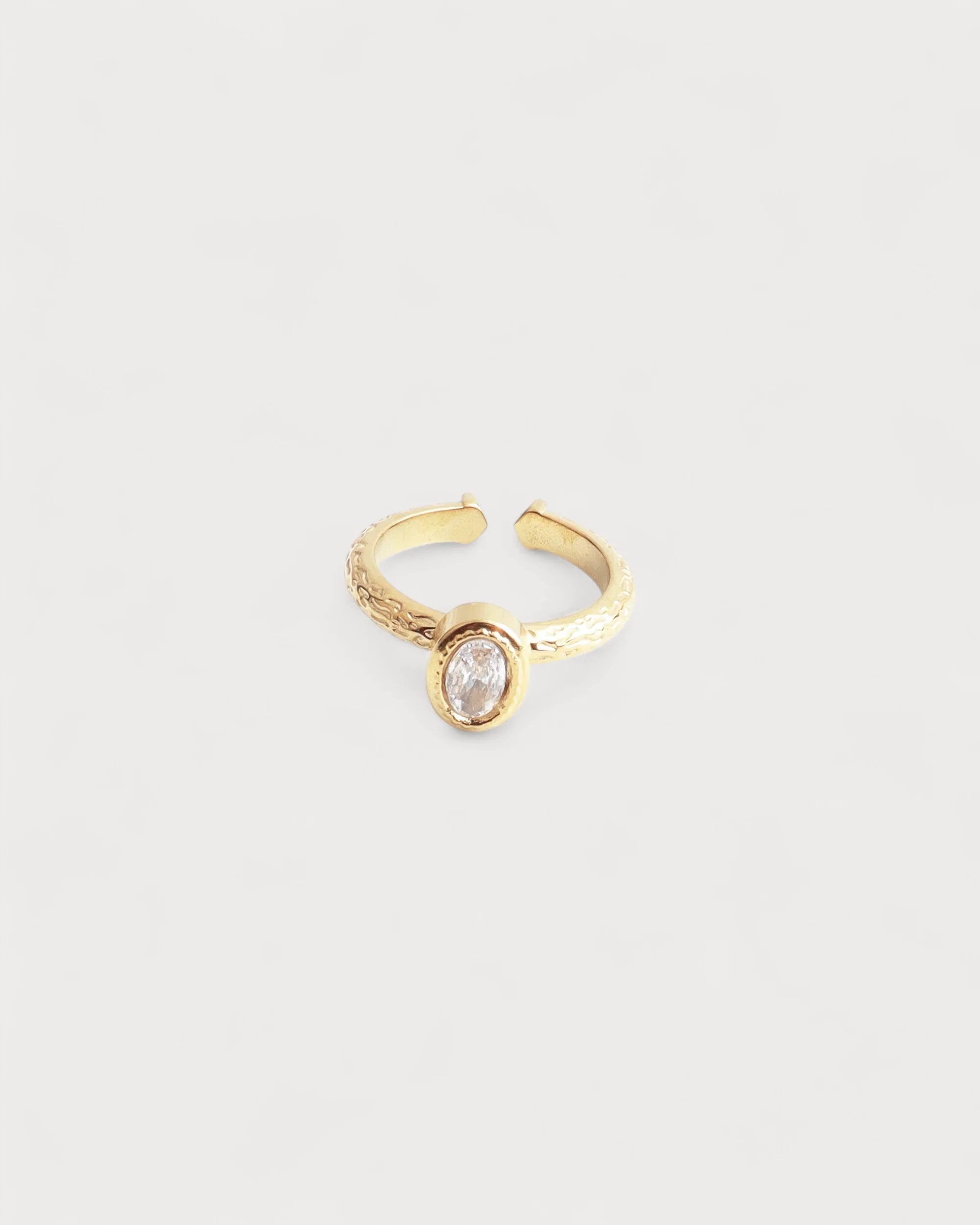 Amara - Ring - Stainless Steel - Adjustable