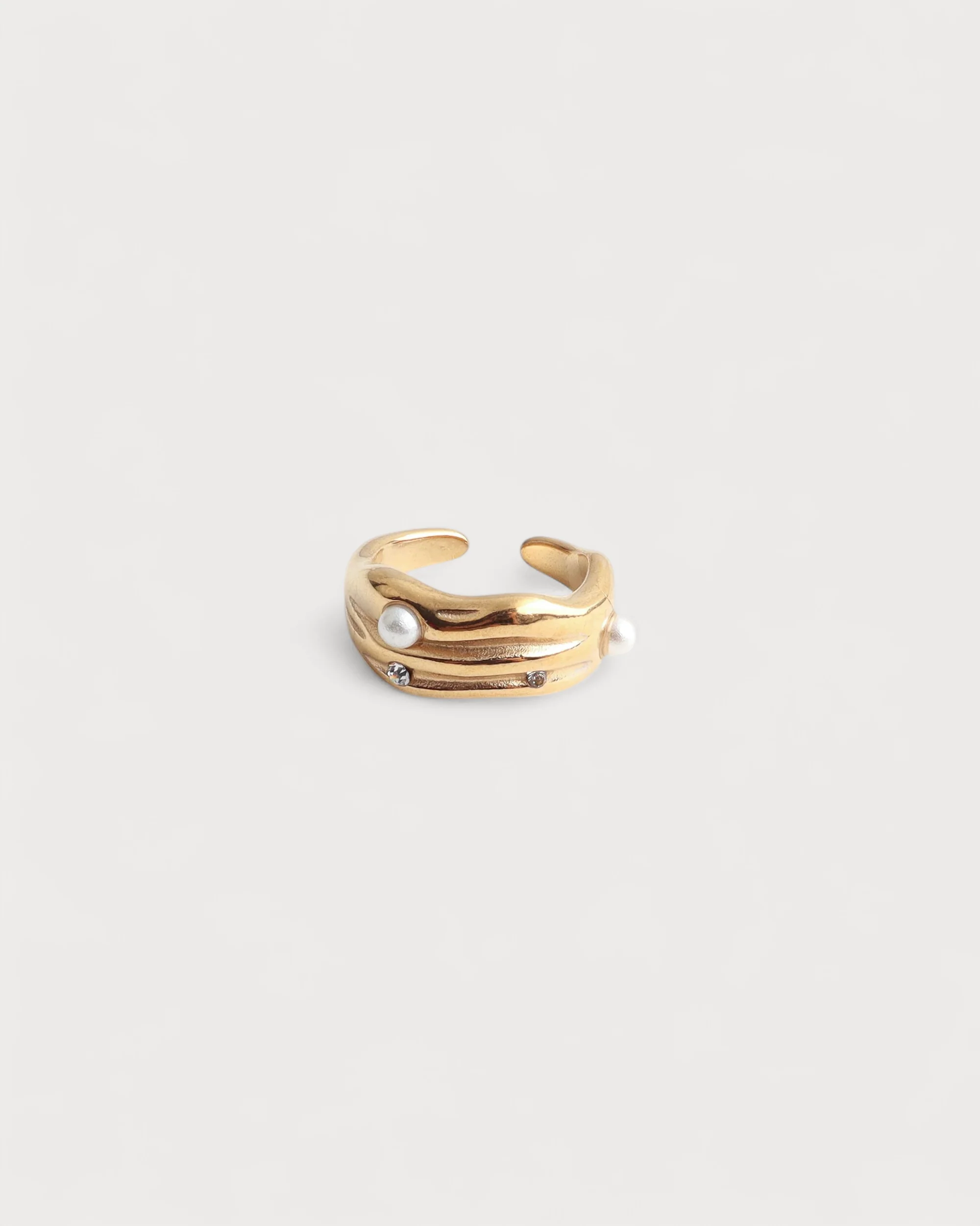 Angelique - Ring - Stainless Steel - Adjustable