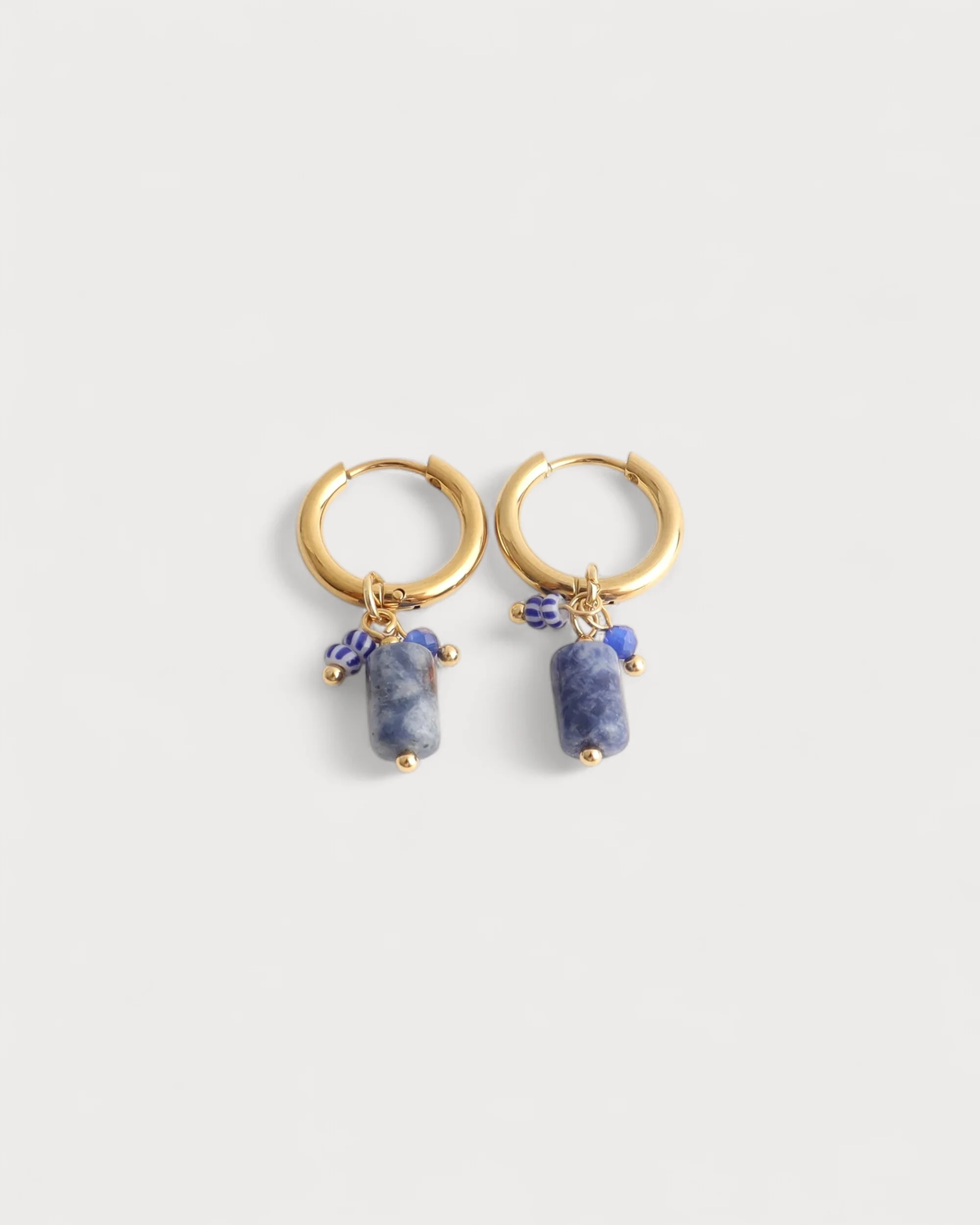 Annemee - Earrings - Natural Stone - Stainless Steel