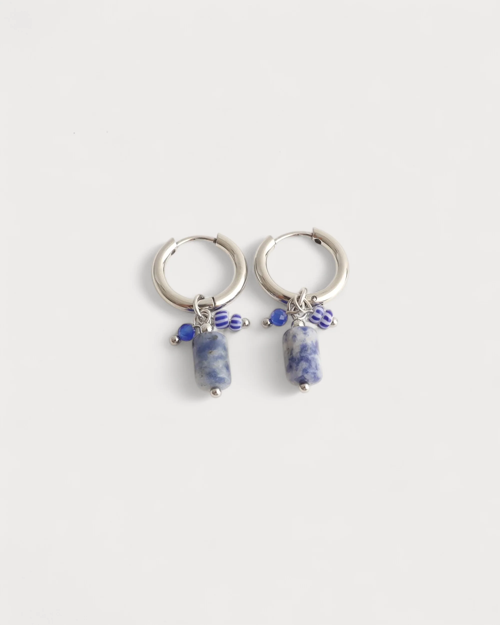Annemee - Earrings - Natural Stone - Stainless Steel - Image 3