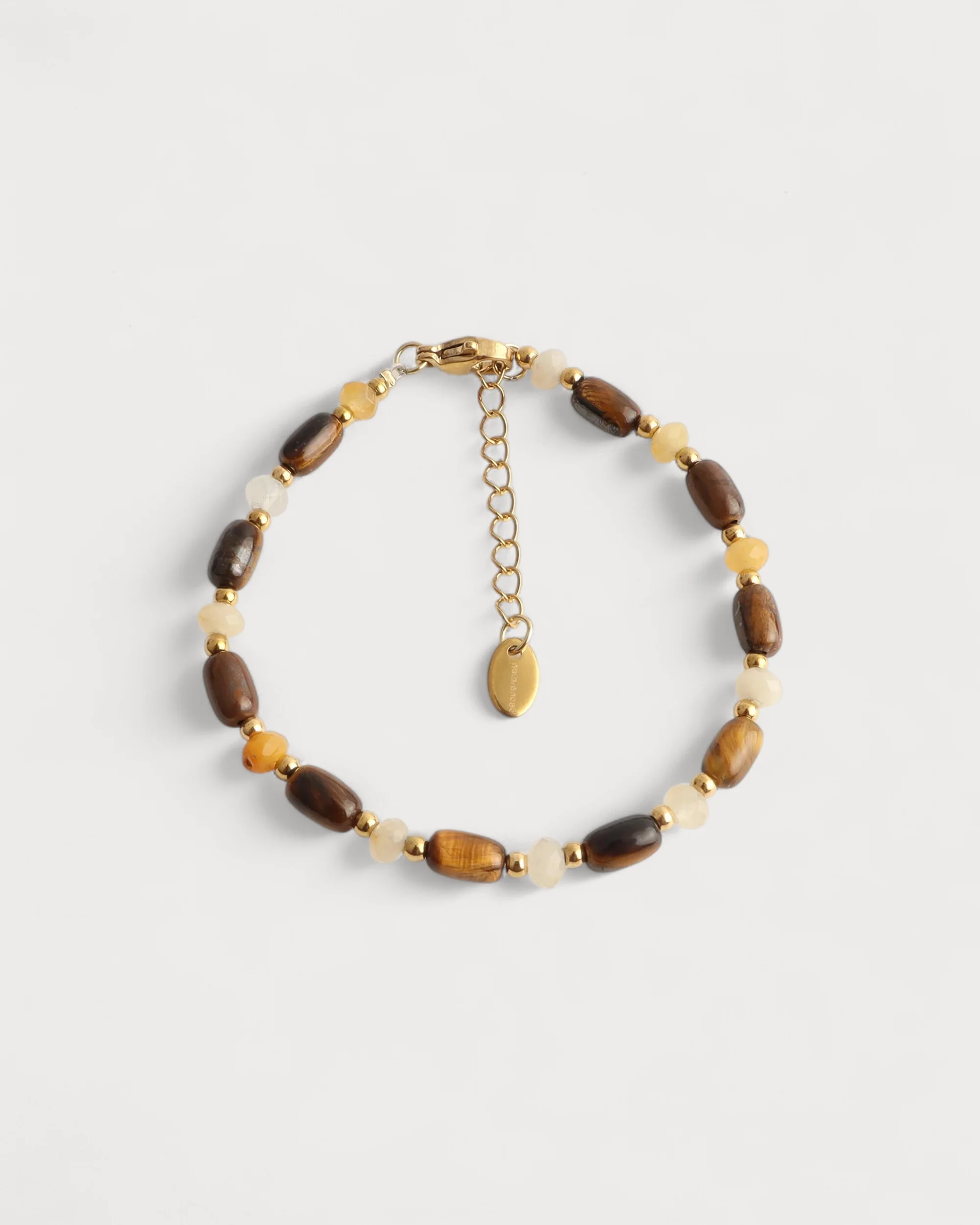Avielle - Bracelet - Natural Stone - Stainless Steel - Image 4