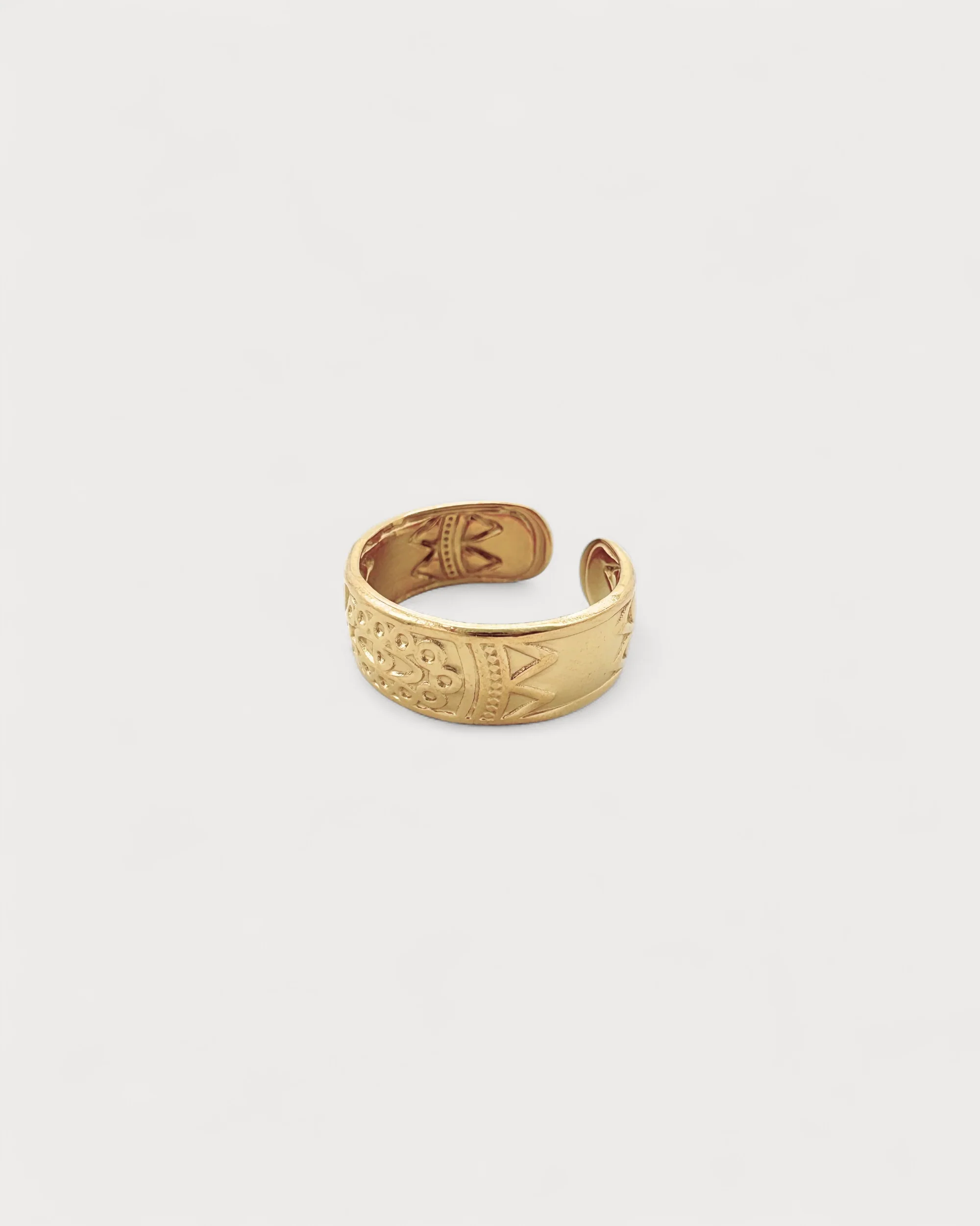Aztec - Ring - Stainless Steel - Adjustable - Image 3