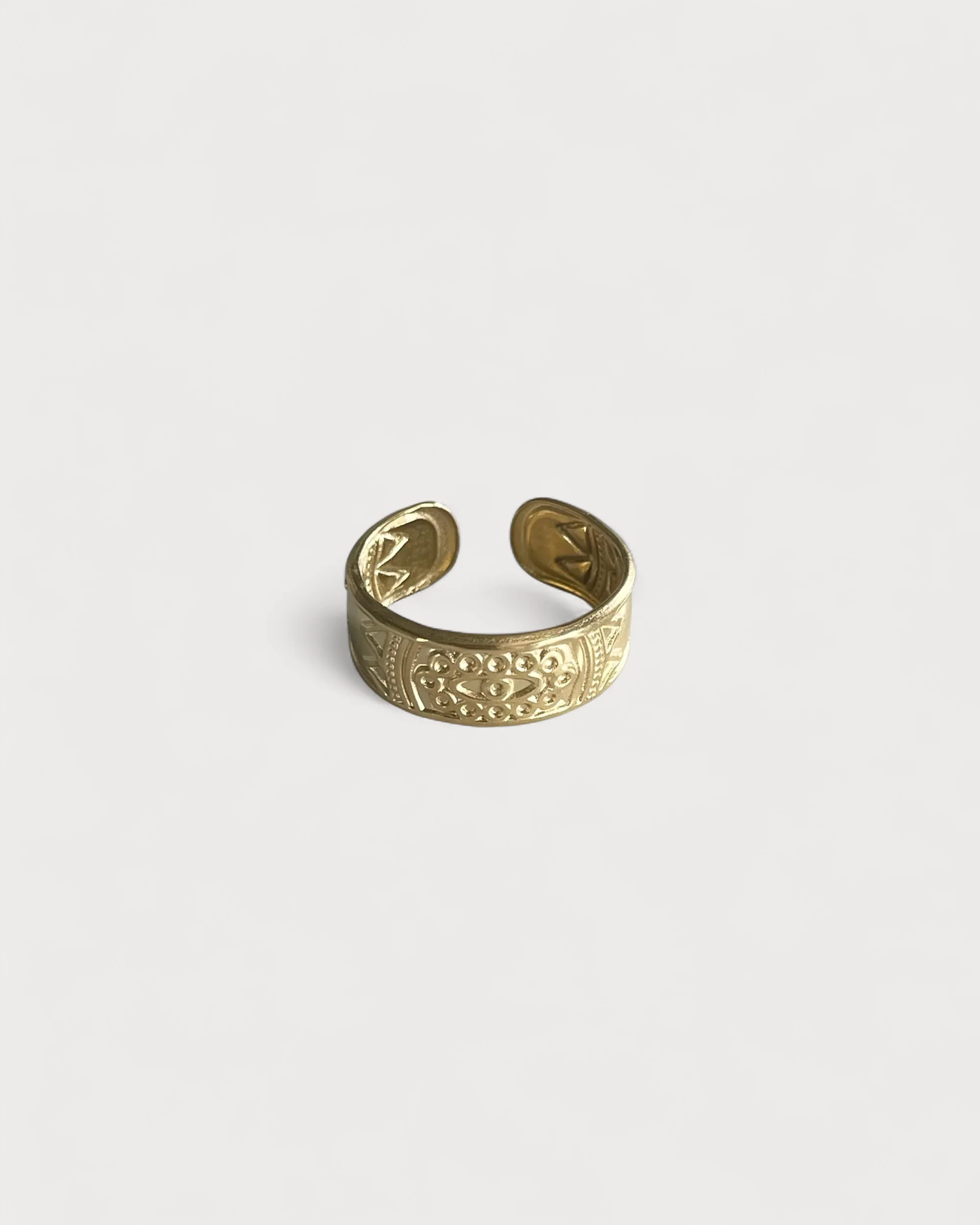 Aztec - Ring - Stainless Steel - Adjustable - Image 5