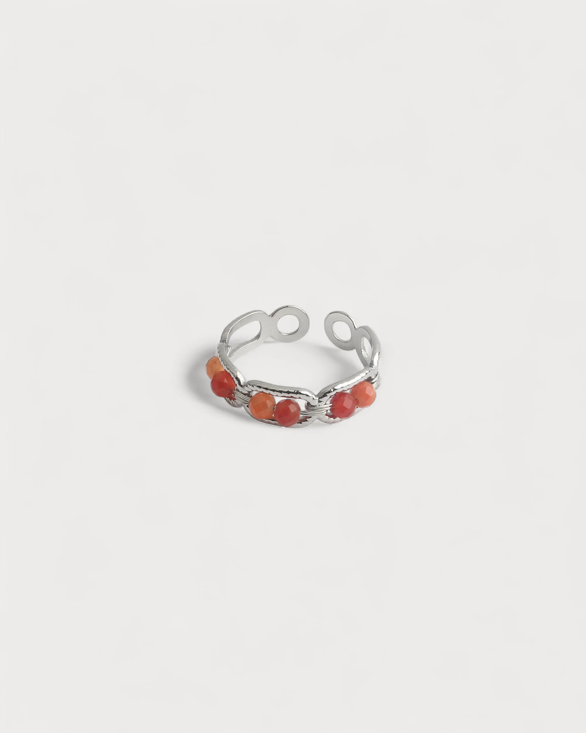 Bente - Ring - Natural Stone - Stainless Steel - Image 13