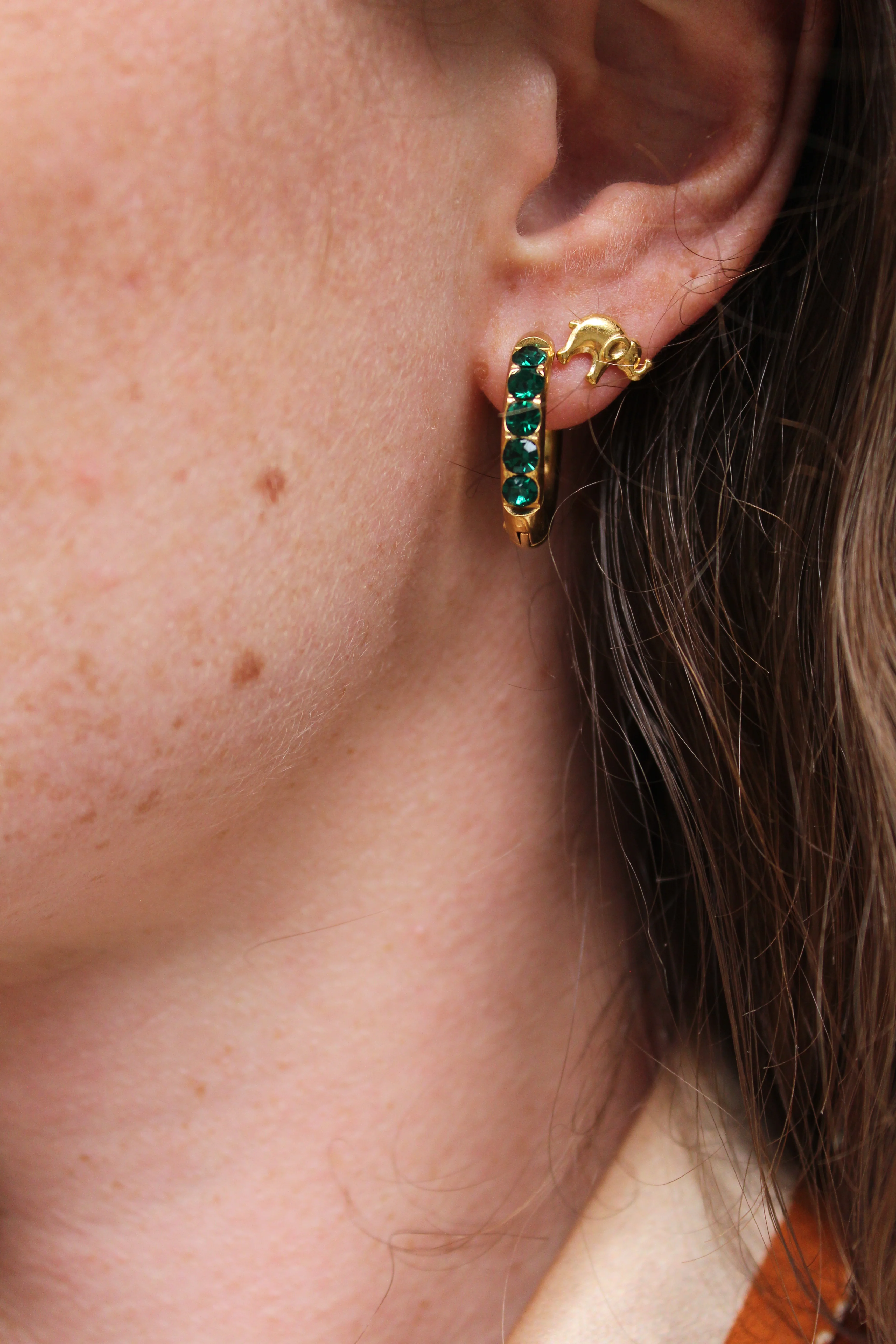 Little Elephant - Studs - Earrings - Stainless Steel - Image 2
