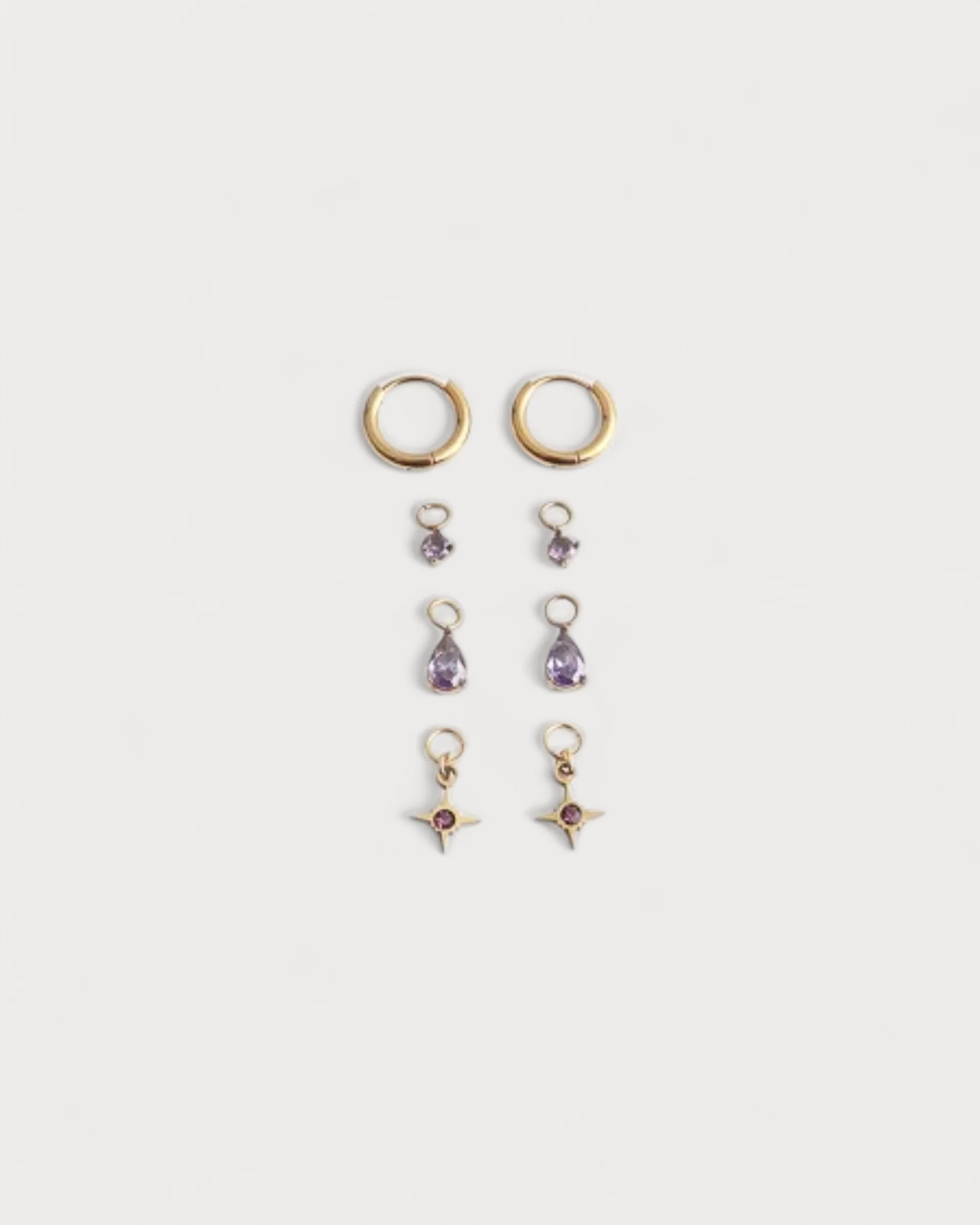 Birthstonebox - Earrings – Set – Stainless Steel - Image 17