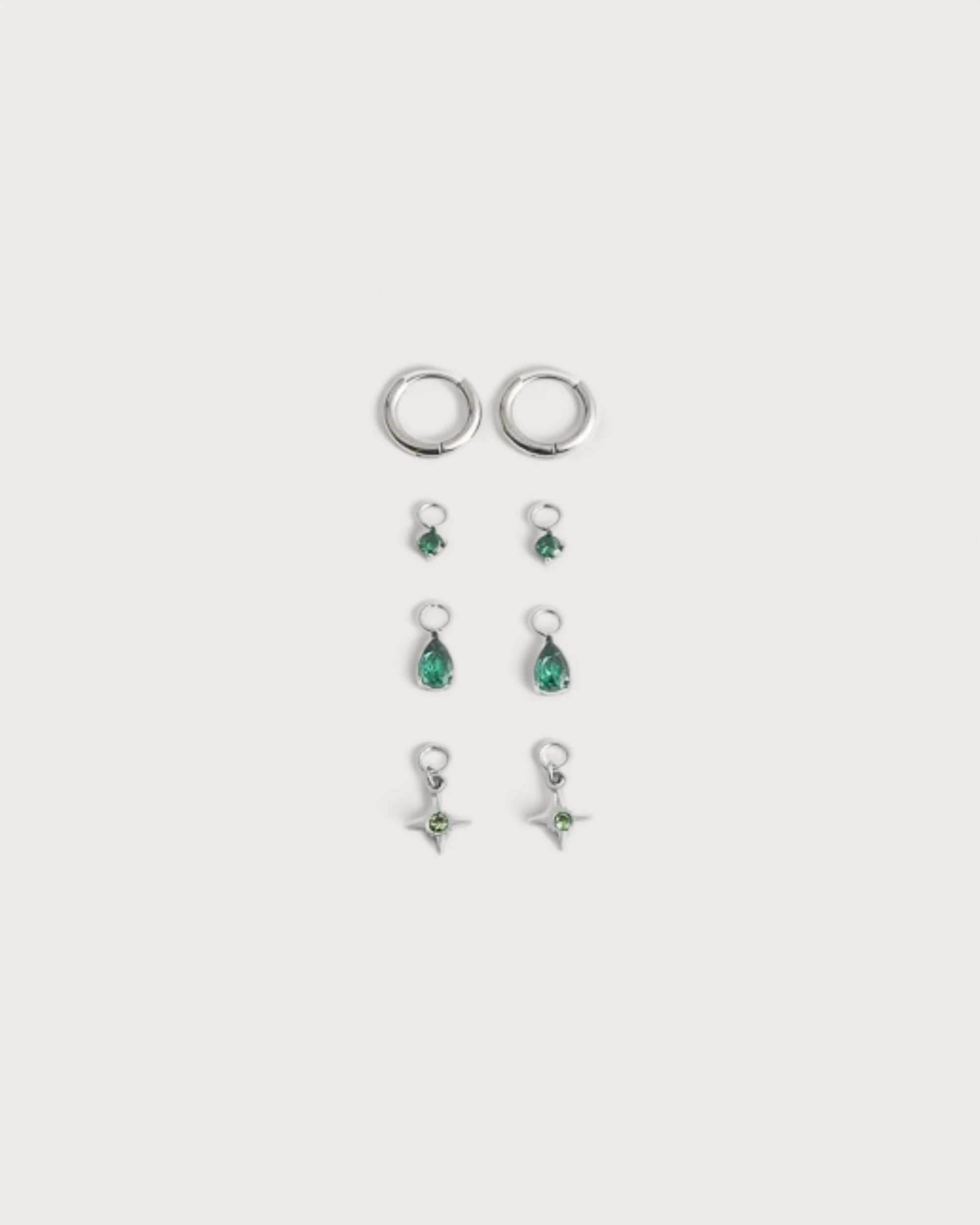 Birthstonebox - Earrings – Set – Stainless Steel - Image 24