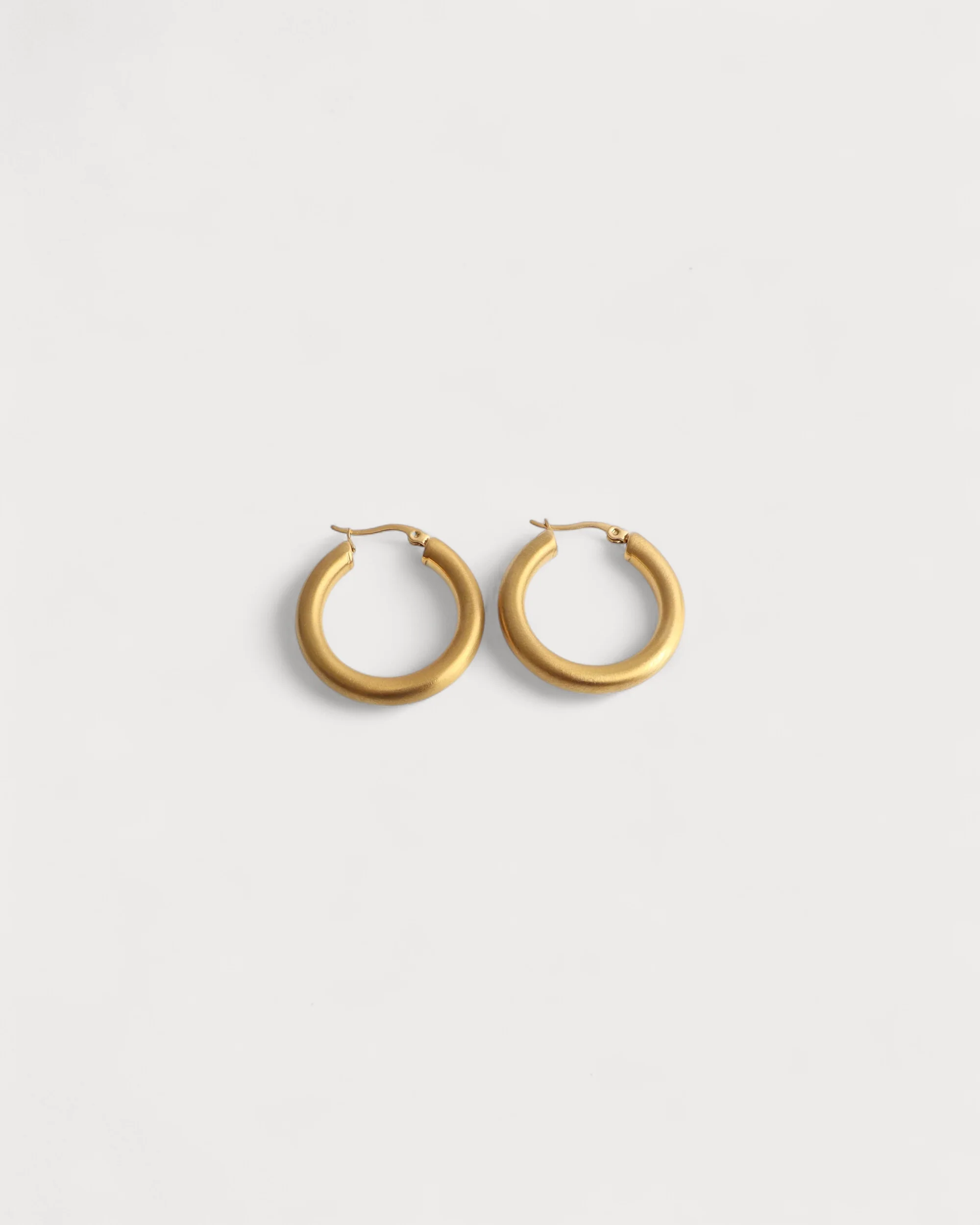 Bold Hoops - Earrings - Stainless Steel - Image 4