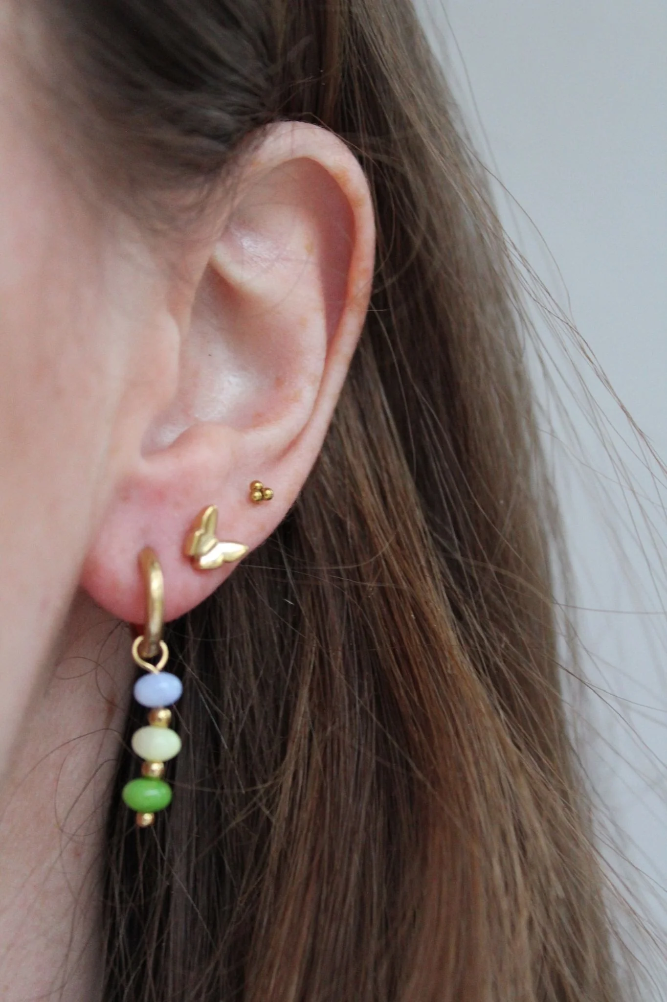 Butterfly - Studs - Earrings - Stainless Steel - Image 4