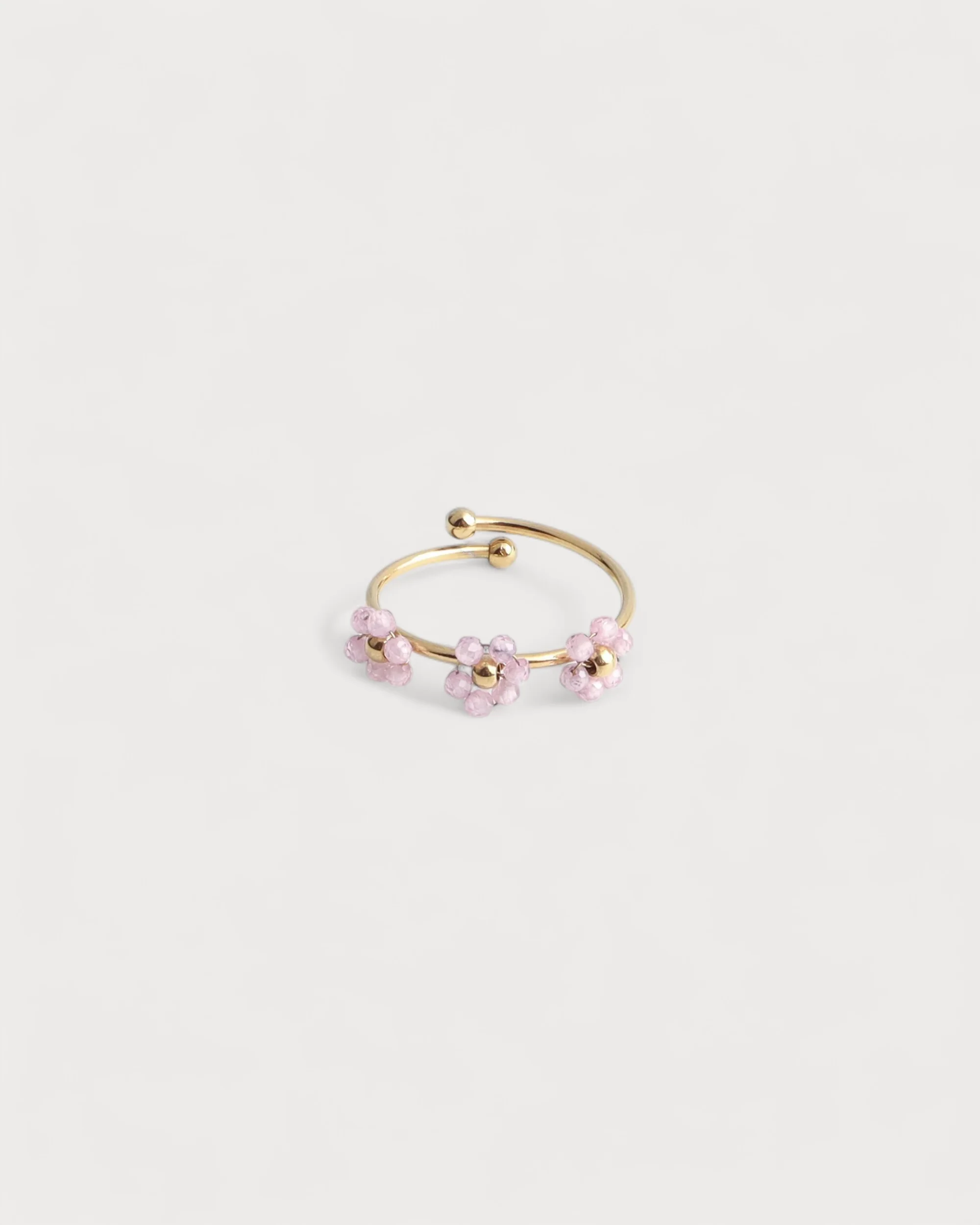 Camelia- Ring - Stainless Steel - Adjustable - Image 5