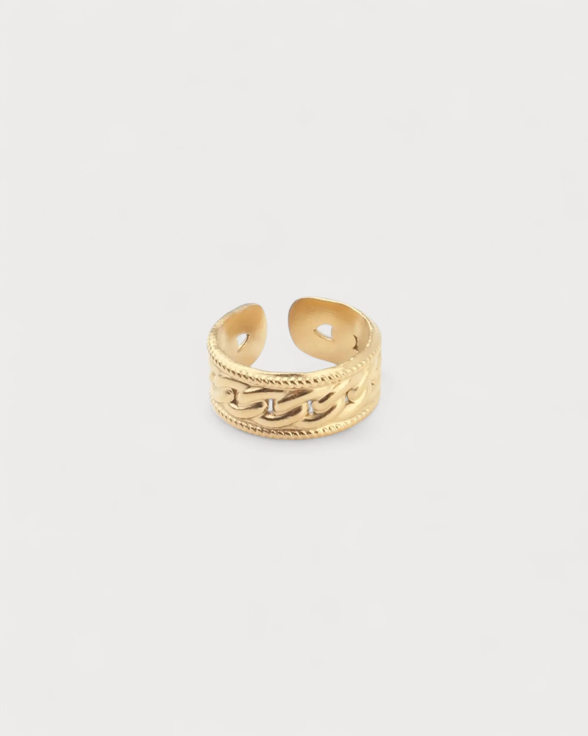 Kaat - Ring - Stainless Steel - Adjustable