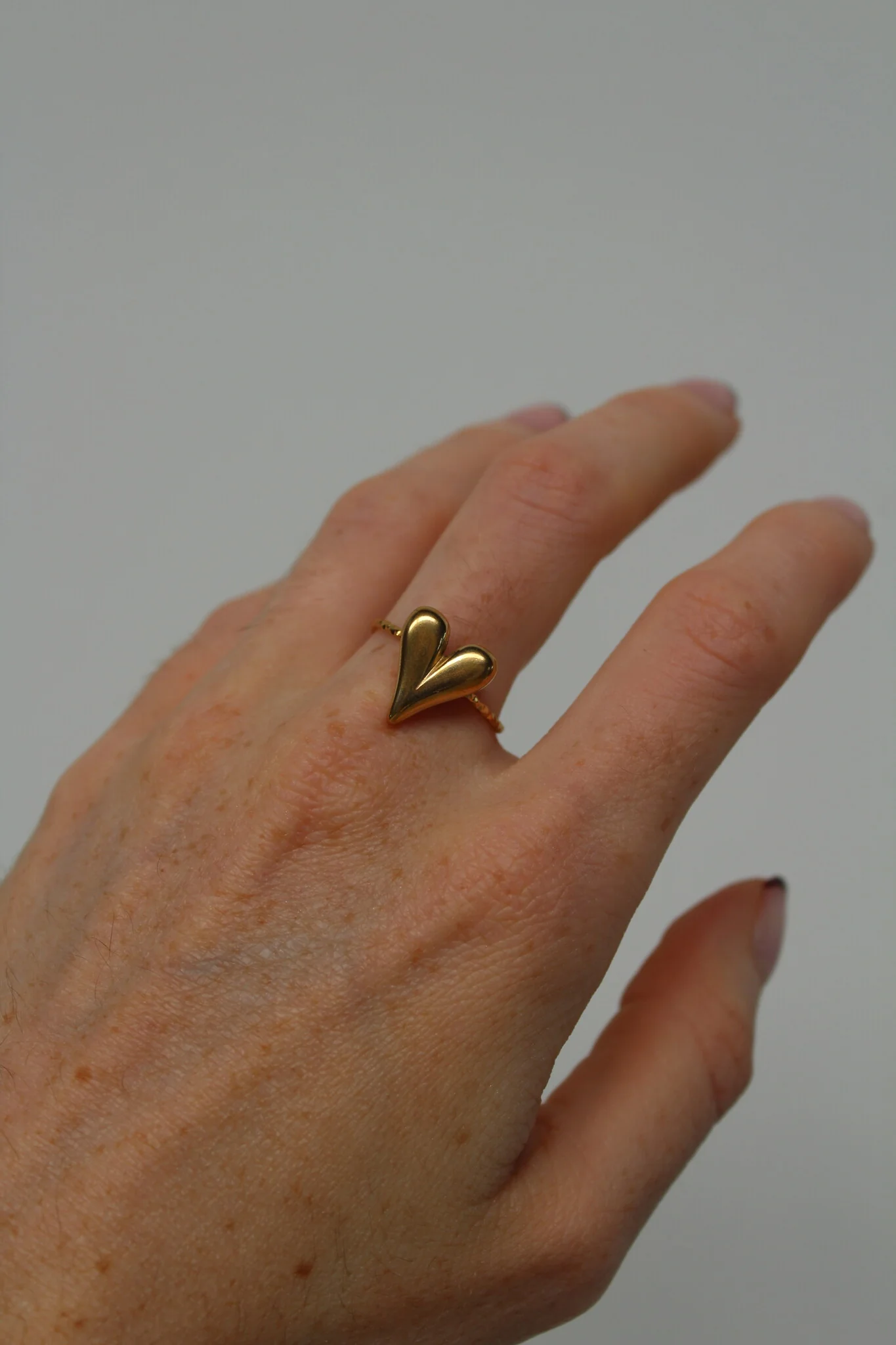 Cariño - Ring - Stainless Steel - Adjustable - Image 5
