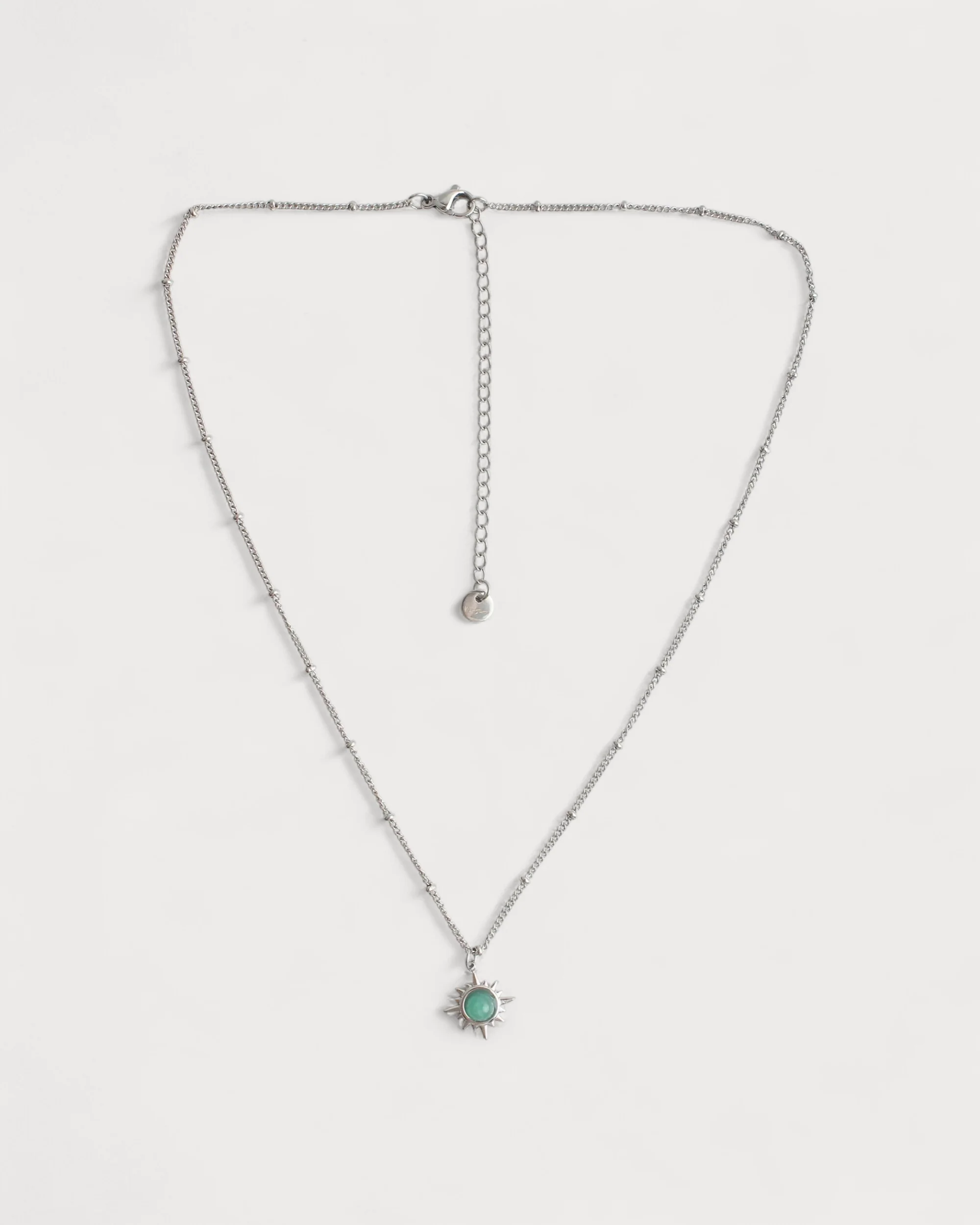 Chasing the sun - Necklace - Natural Stone- Stainless Steel - Image 5