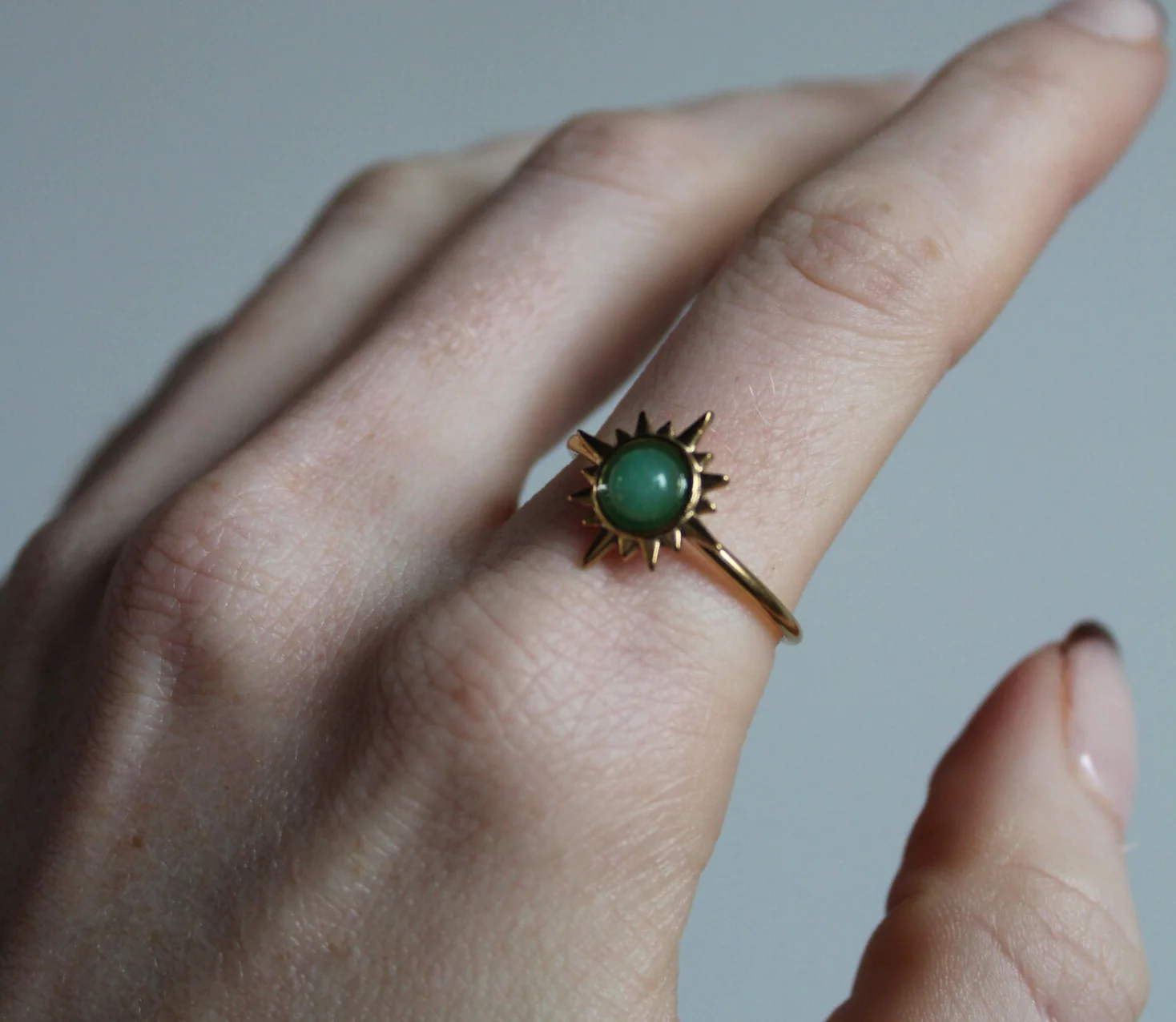 Chasing the sun - Ring - Adjustable - Stainless Steel - Image 2