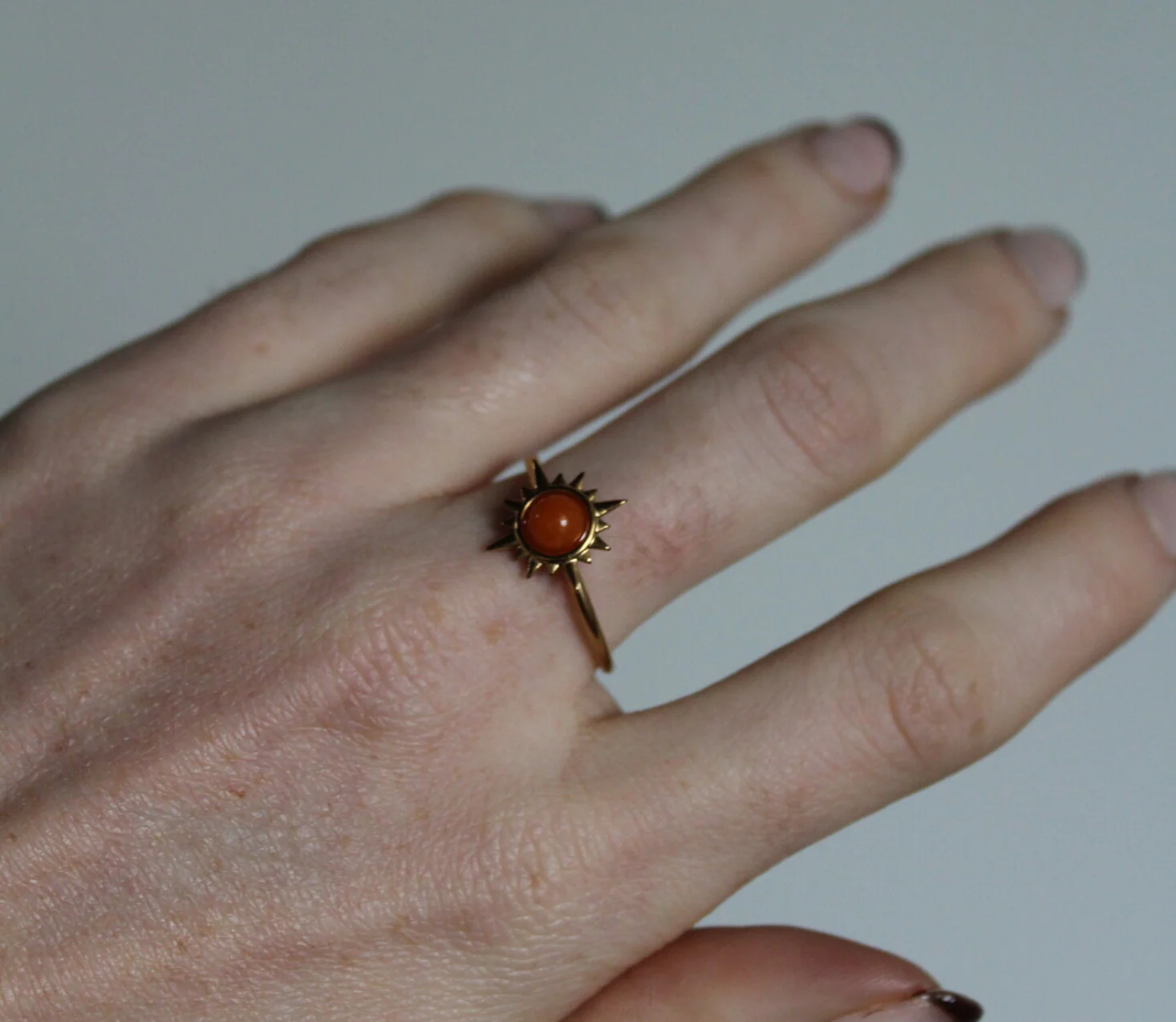Chasing the sun - Ring - Adjustable - Stainless Steel - Image 4