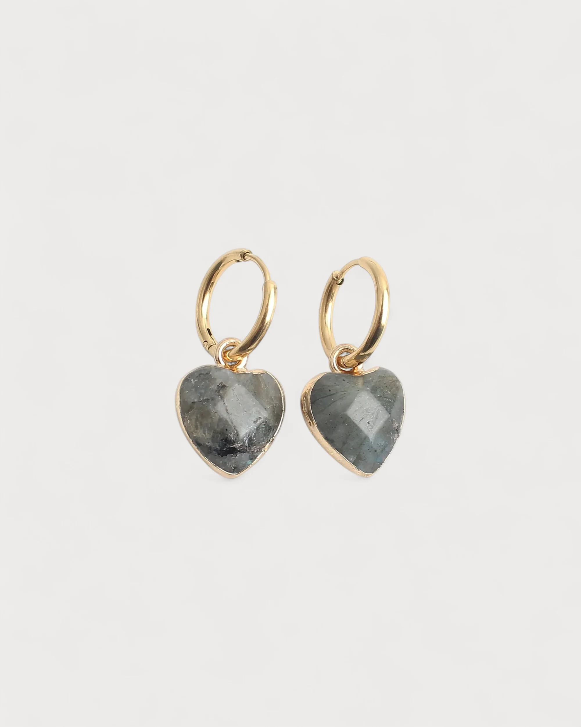Cherish - Earrings - Natural Stone - Stainless Steel - Image 6