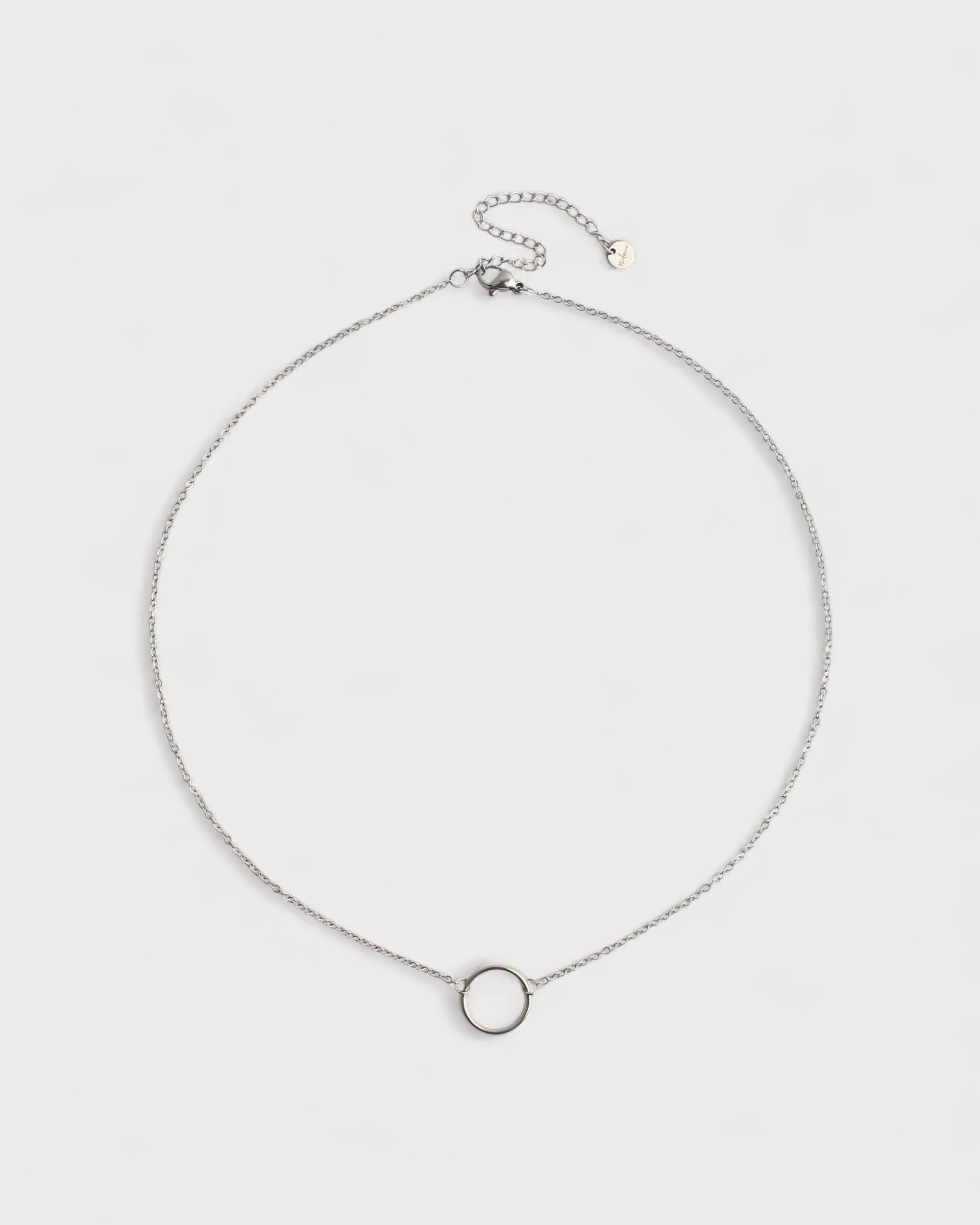 Circle - Necklace - Stainless Steel - Image 5