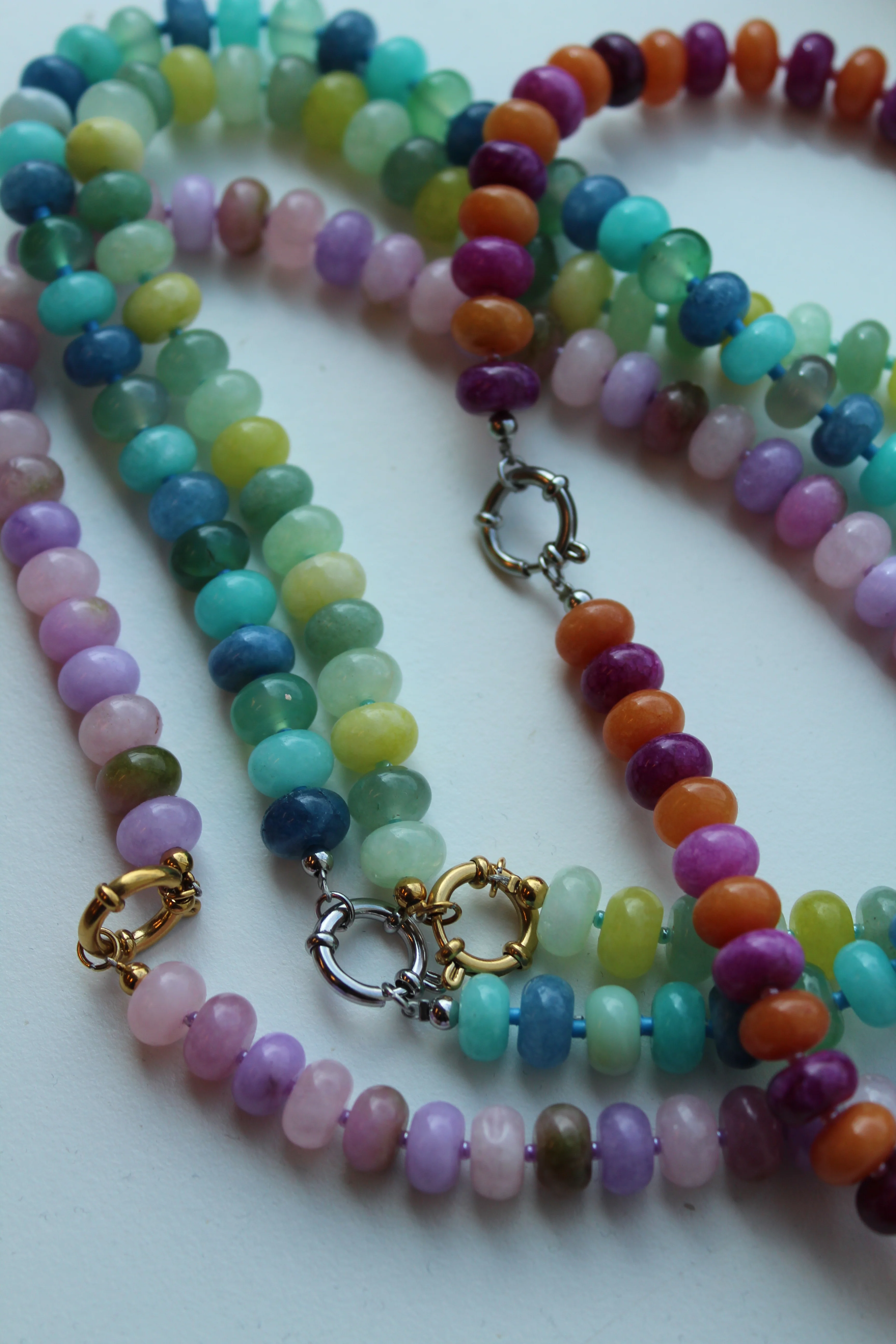 Clarisa - Necklace - Natural Stone - Stainless Steel - Image 13
