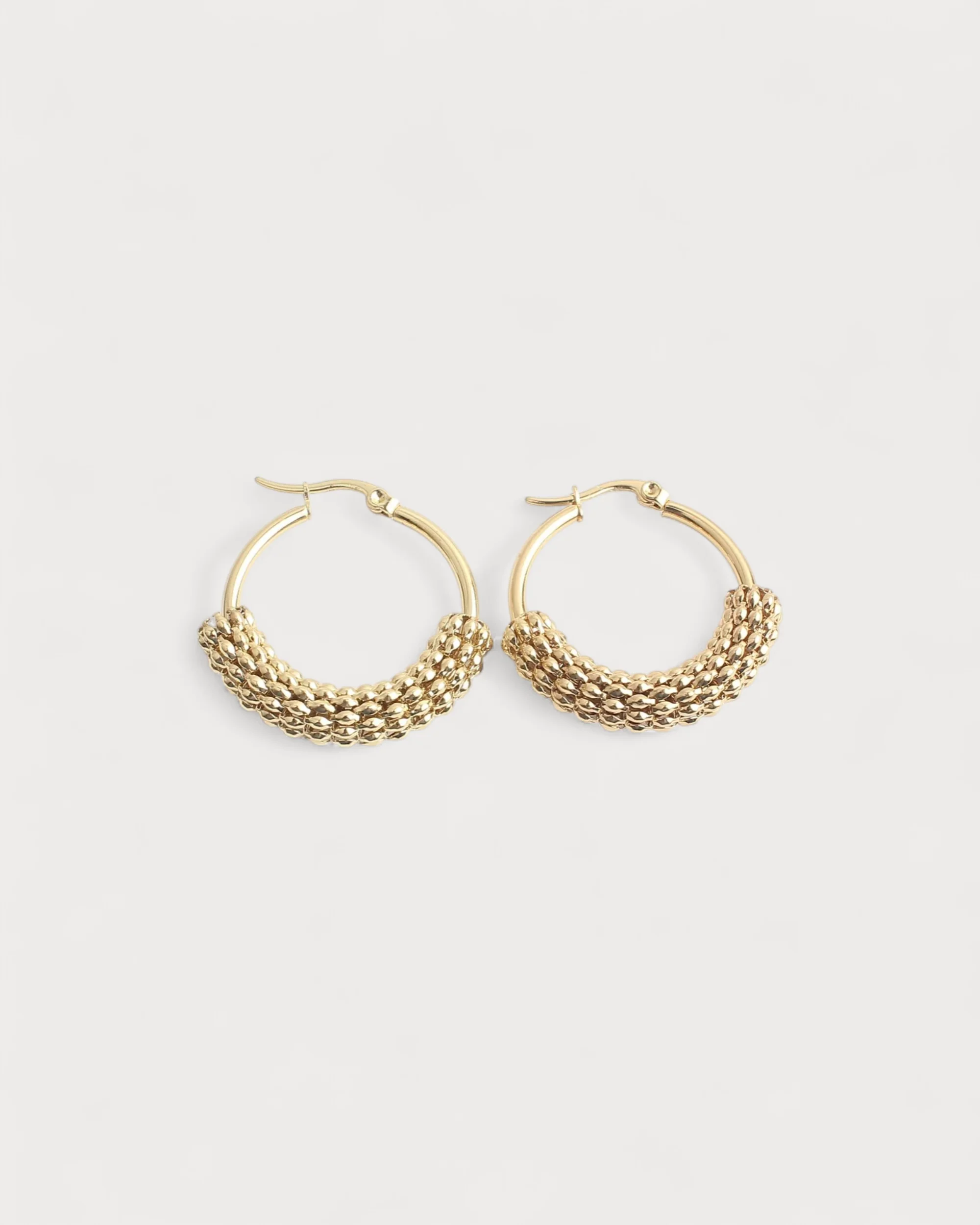 Classy Hoops - Earrings - Stainless Steel