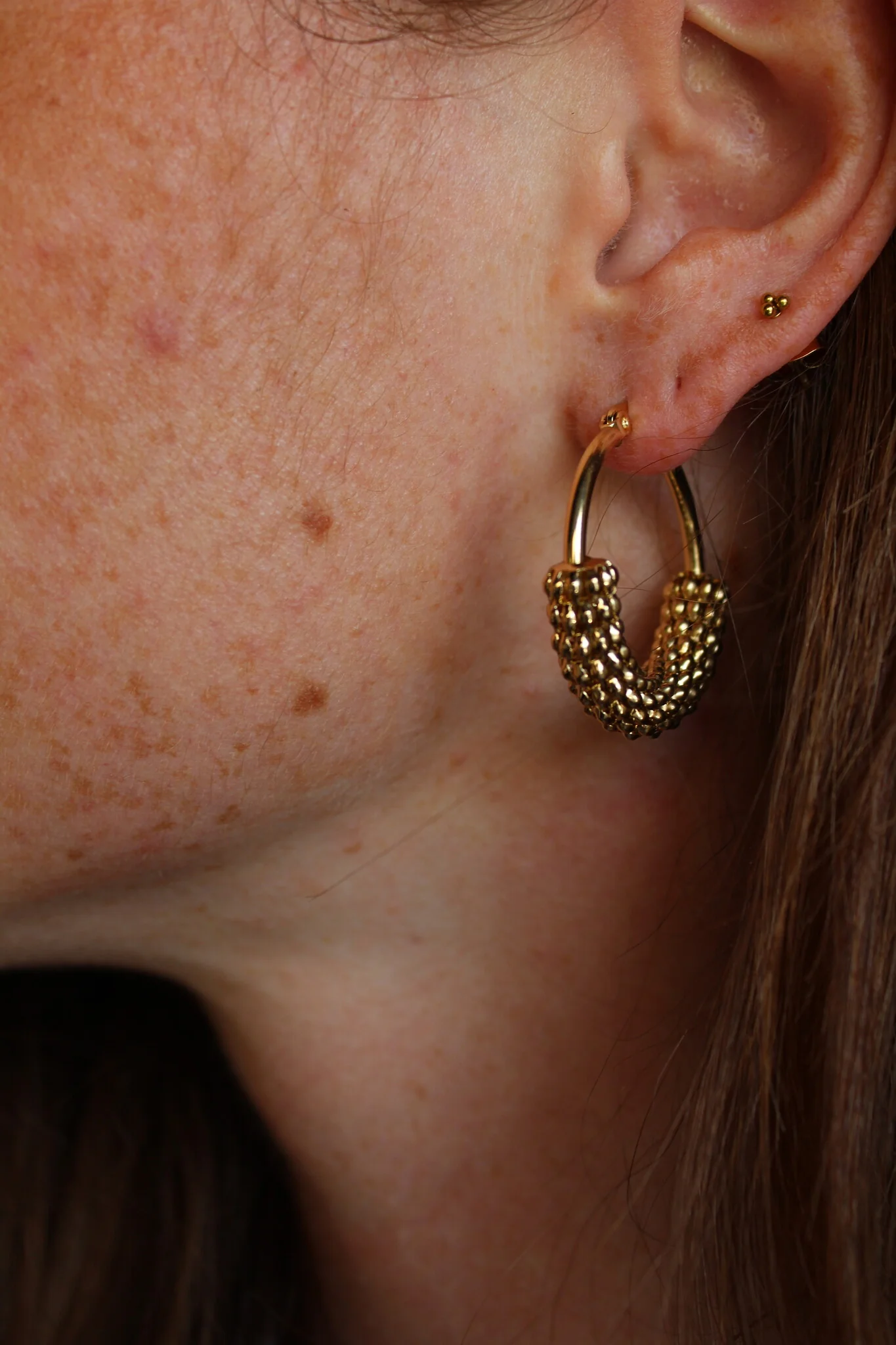 Classy Hoops - Earrings - Stainless Steel - Image 3