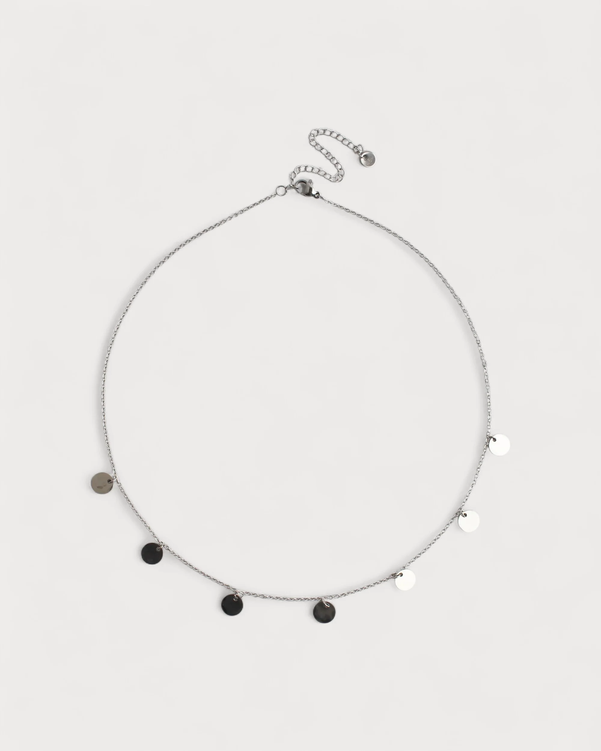 Coins - Necklace - Stainless Steel - Image 3