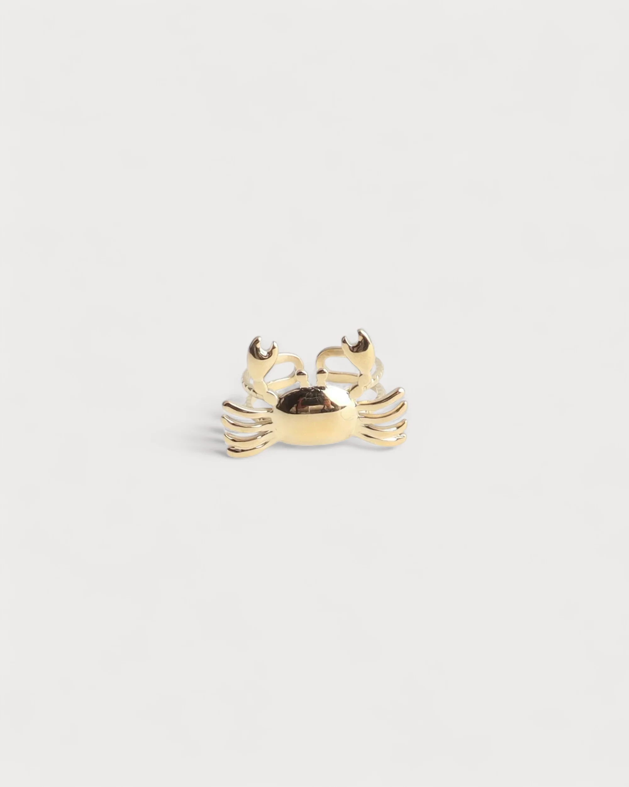 Crabby - Ring - Stainless Steel - Adjustable