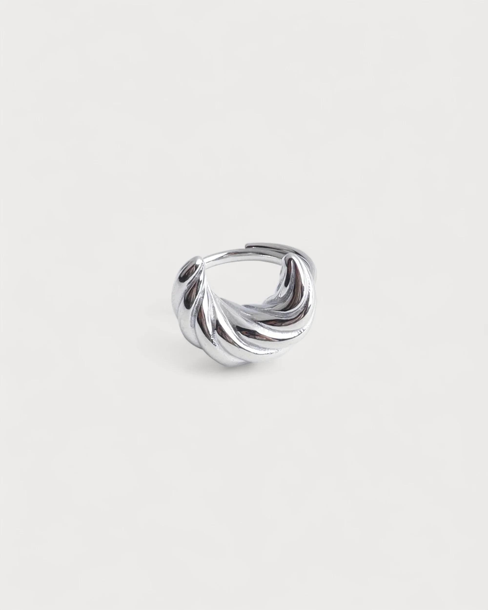 Croissant - Ring - Stainless Steel - Adjustable - Image 5