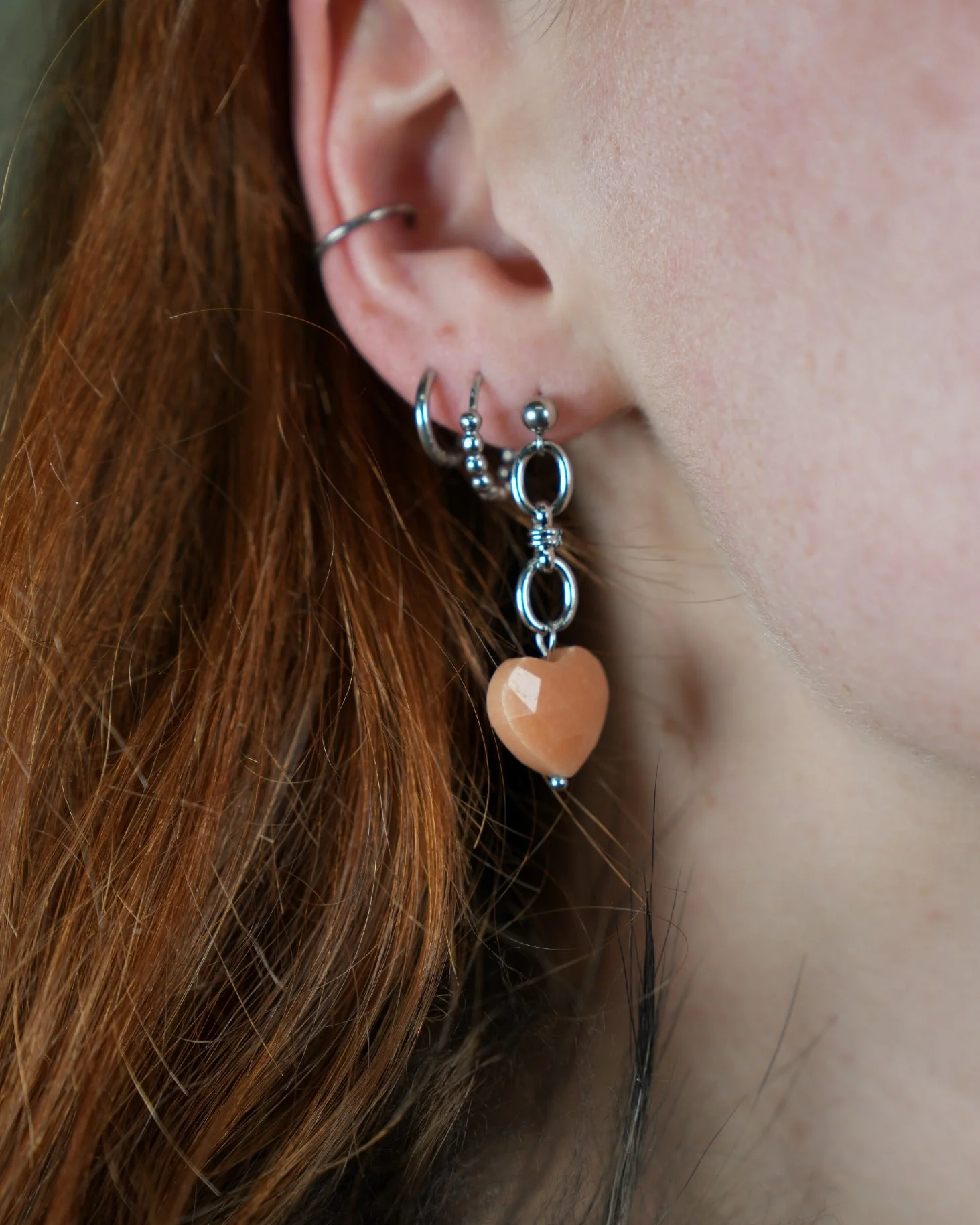 Crystel - Earrings - Natural Stone - Stainless Steel - Image 12