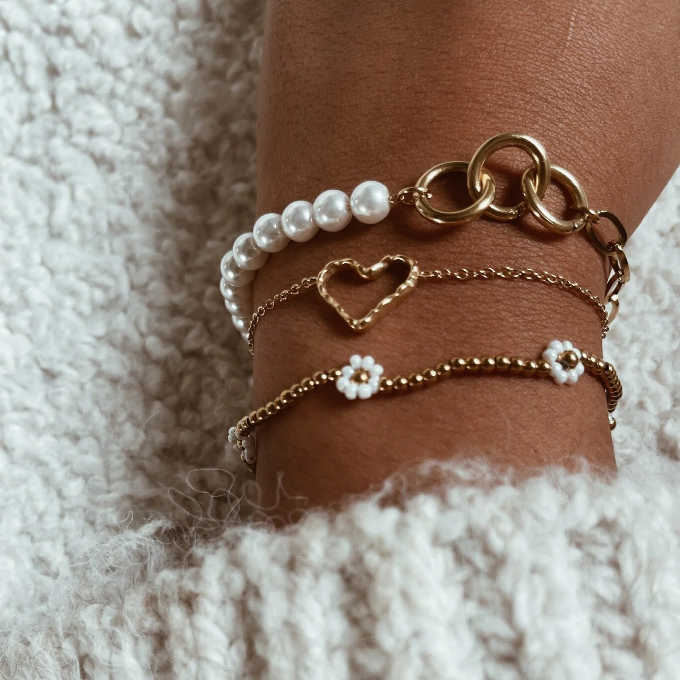 Daisy - Bracelet - Stainless Steel - Image 4