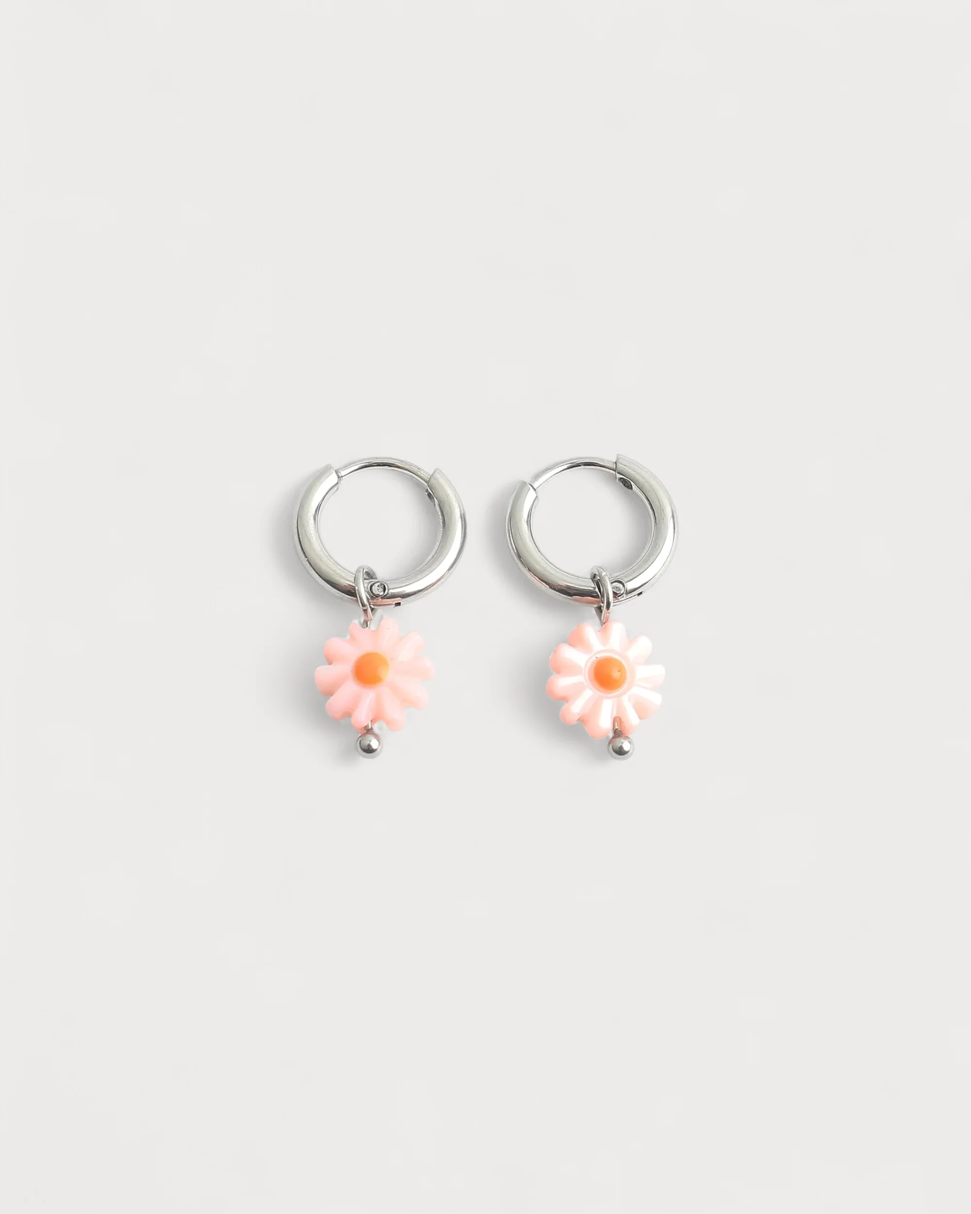 Daisy Flower - Earrings - Stainless Steel - Image 3