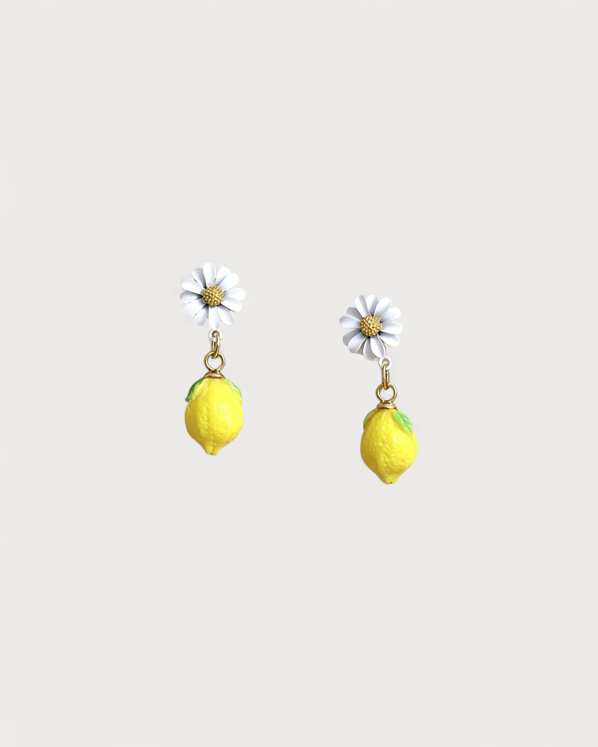 Daisy Lemon - Earrings - Stainless Steel