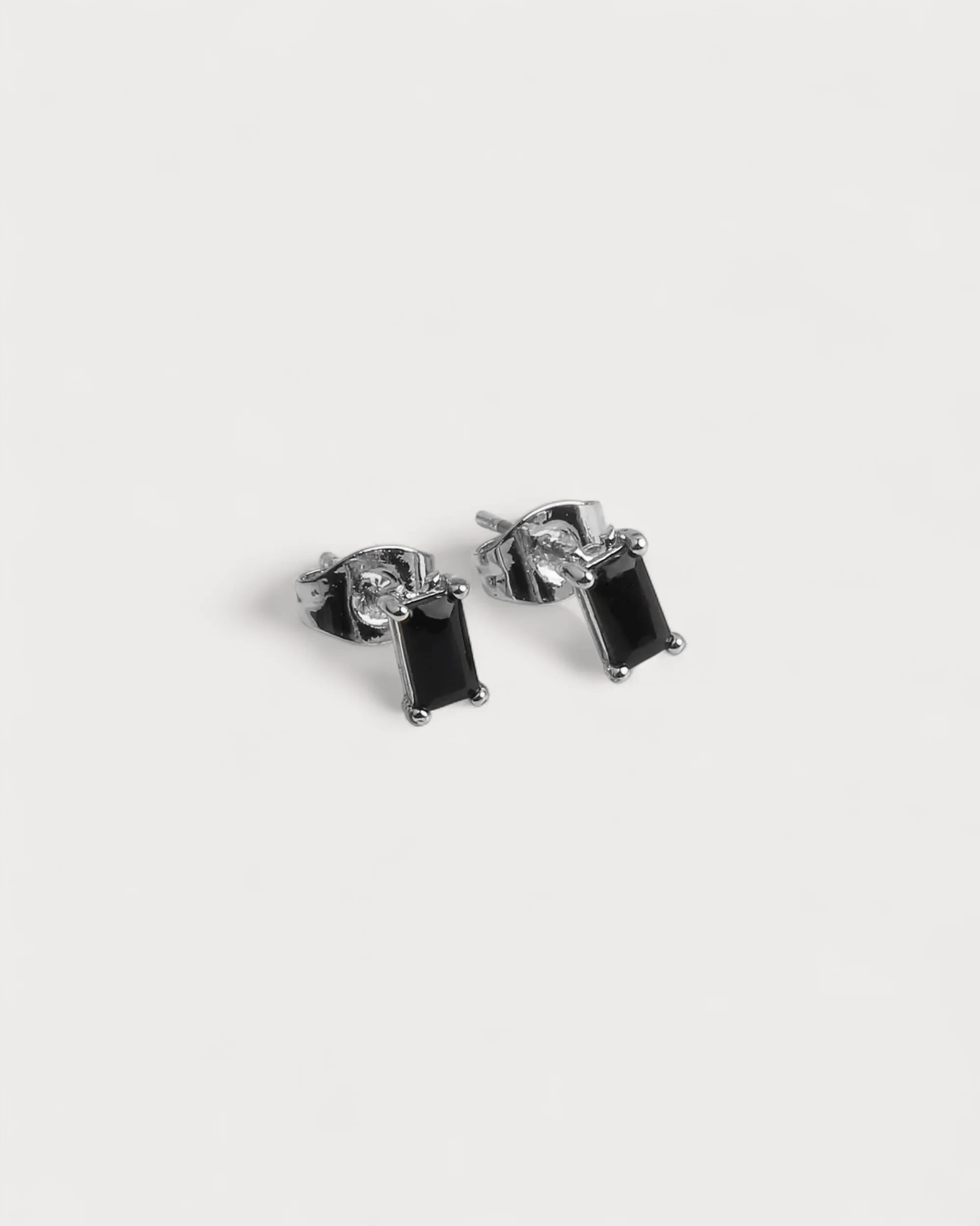 Diamond - Studs - Earrings - Plated - Image 8