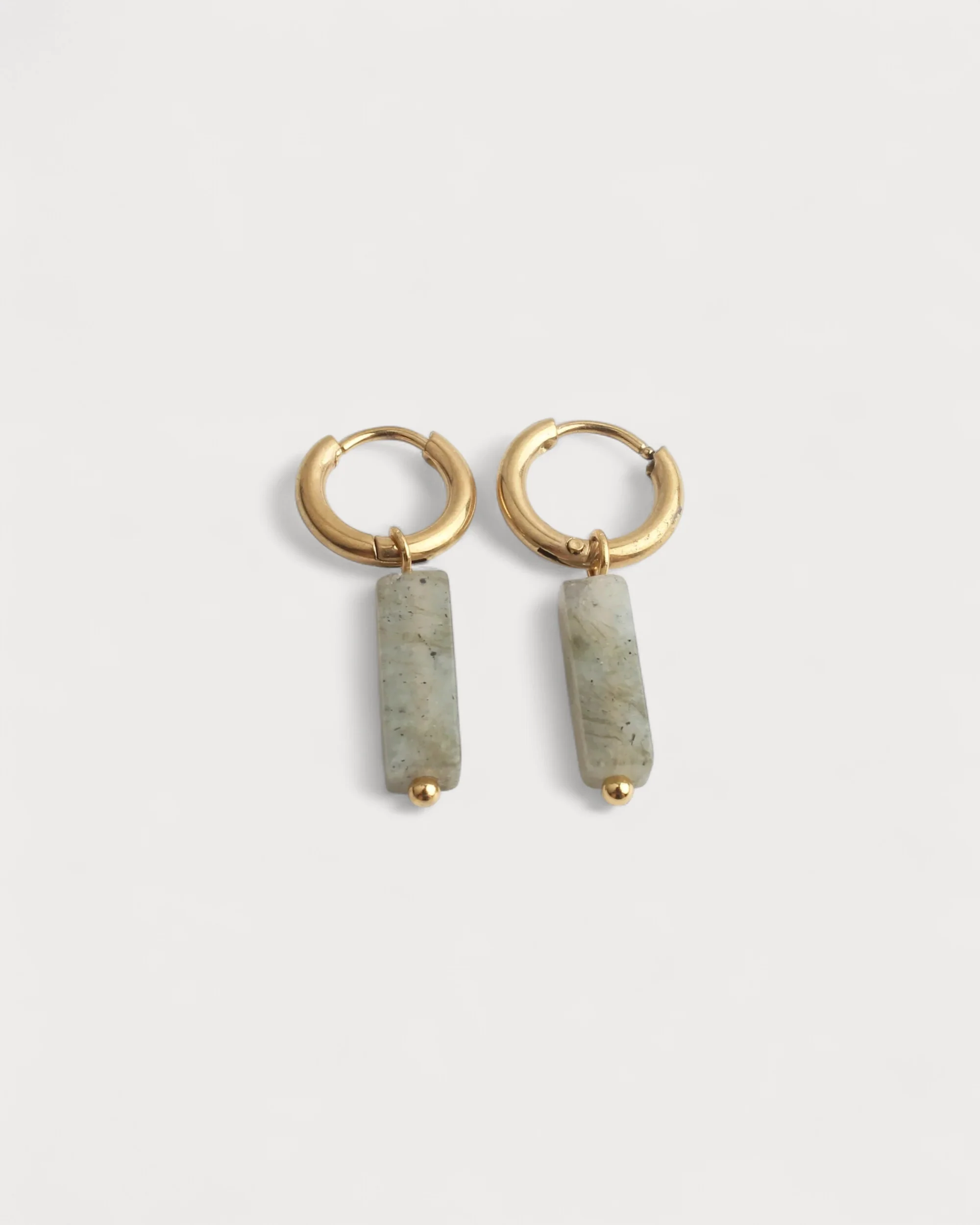 Dora - Earrings - Natural Stone - Stainless Steel - Image 13