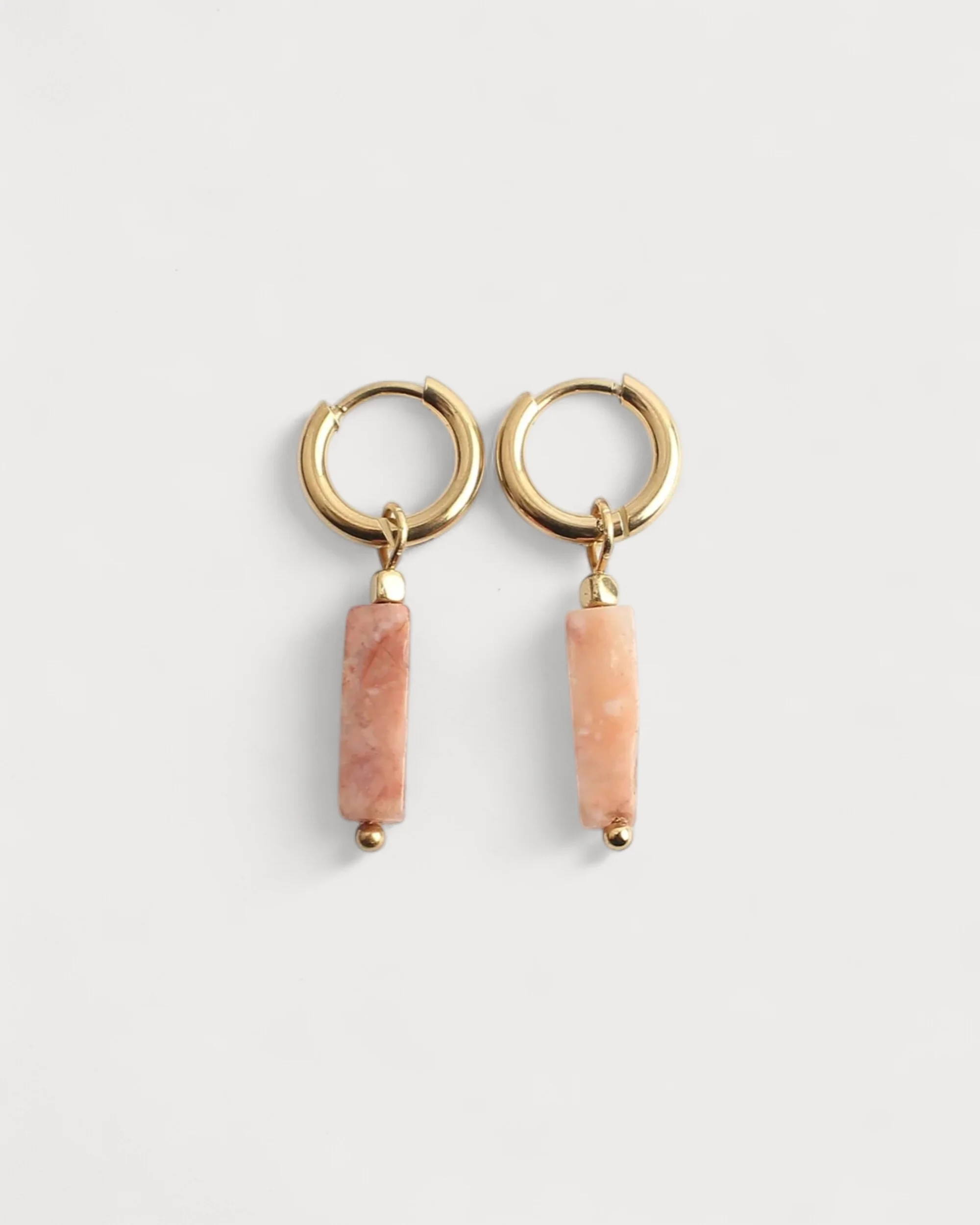 Dora - Earrings - Natural Stone - Stainless Steel - Image 21