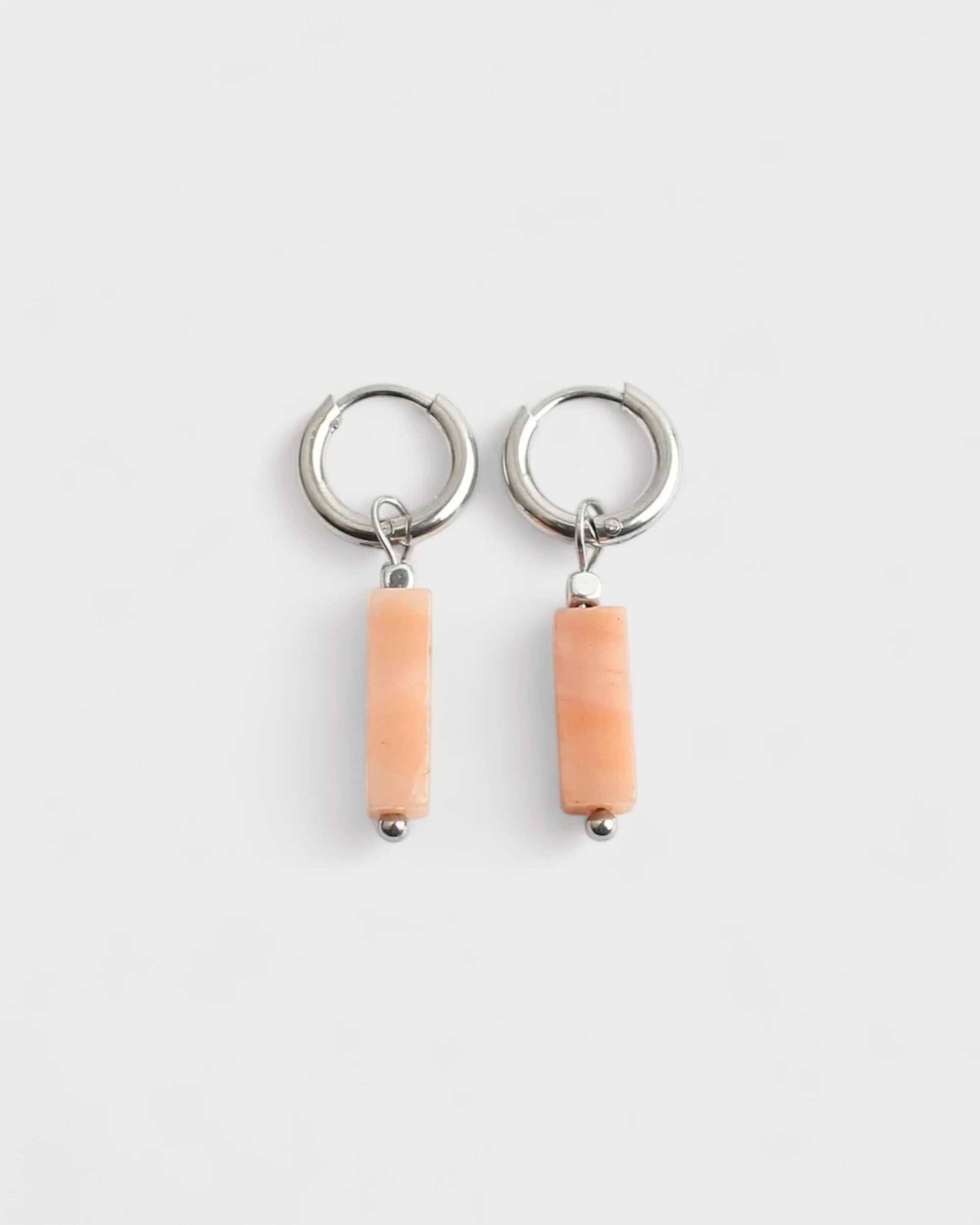 Dora - Earrings - Natural Stone - Stainless Steel - Image 23