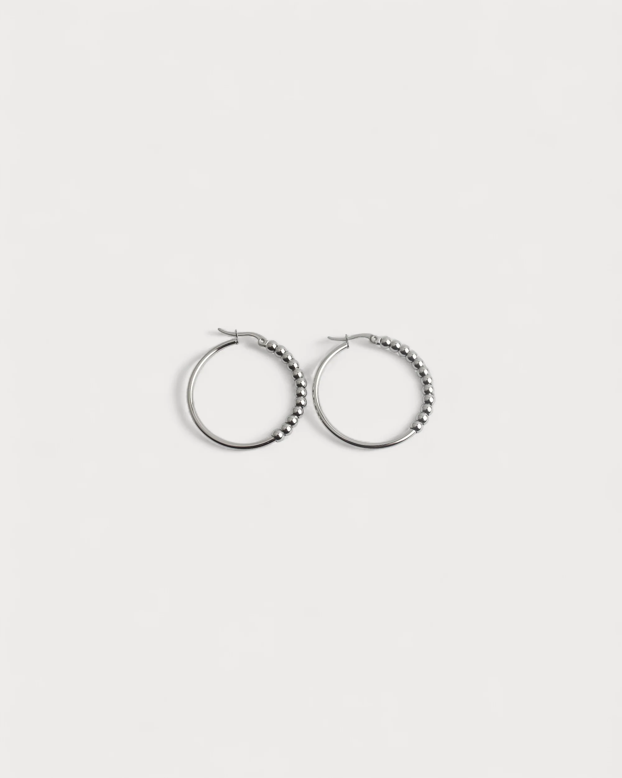 Dotted - Earrings - Stainless Steel - Image 3