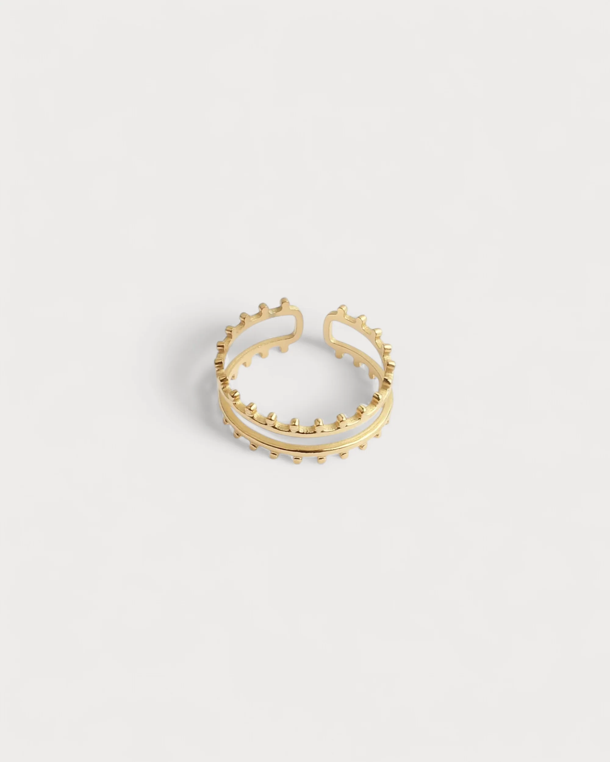 Dunya - Ring - Stainless Steel - Adjustable