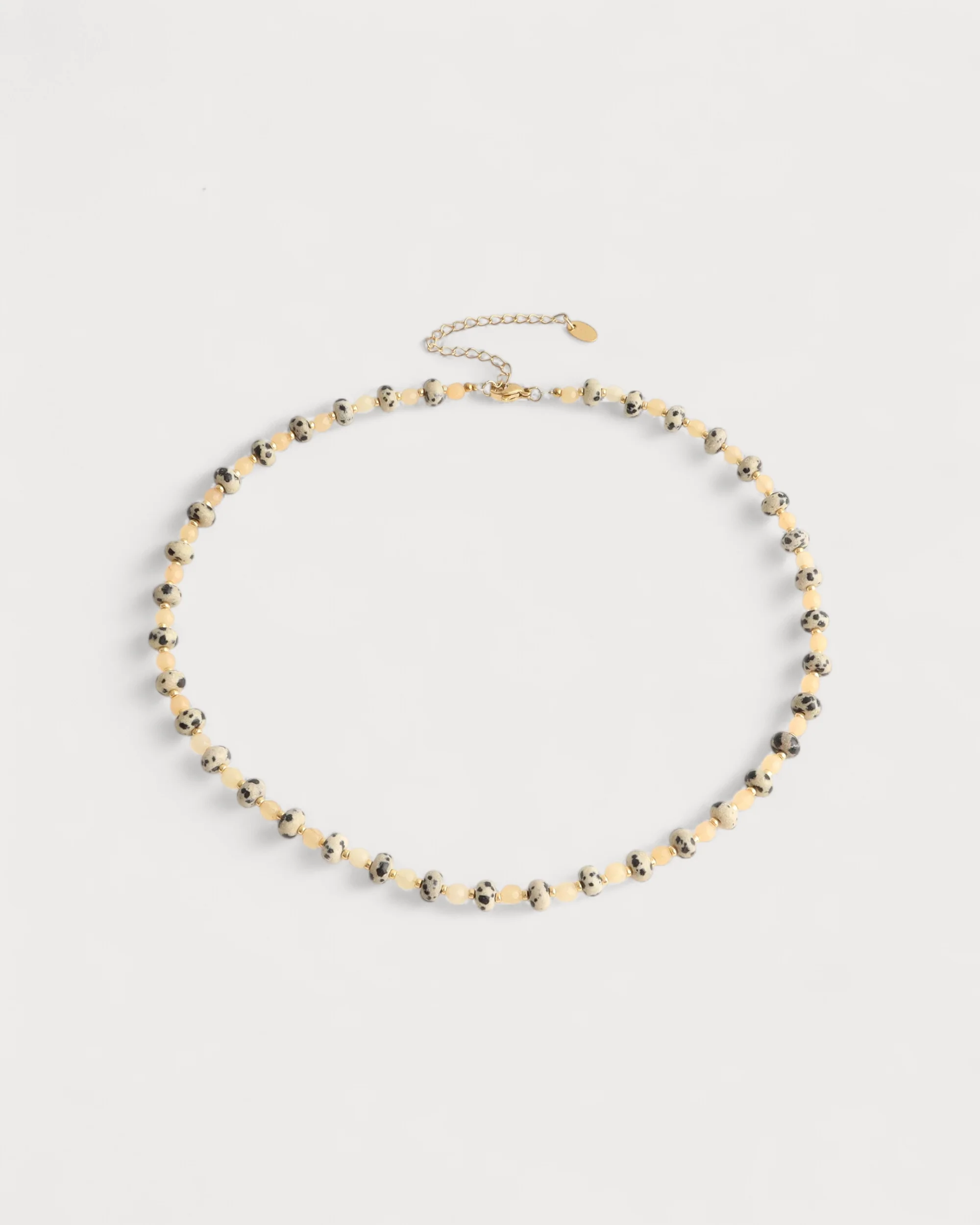 Eliah - Necklace - Natural Stone - Stainless Steel