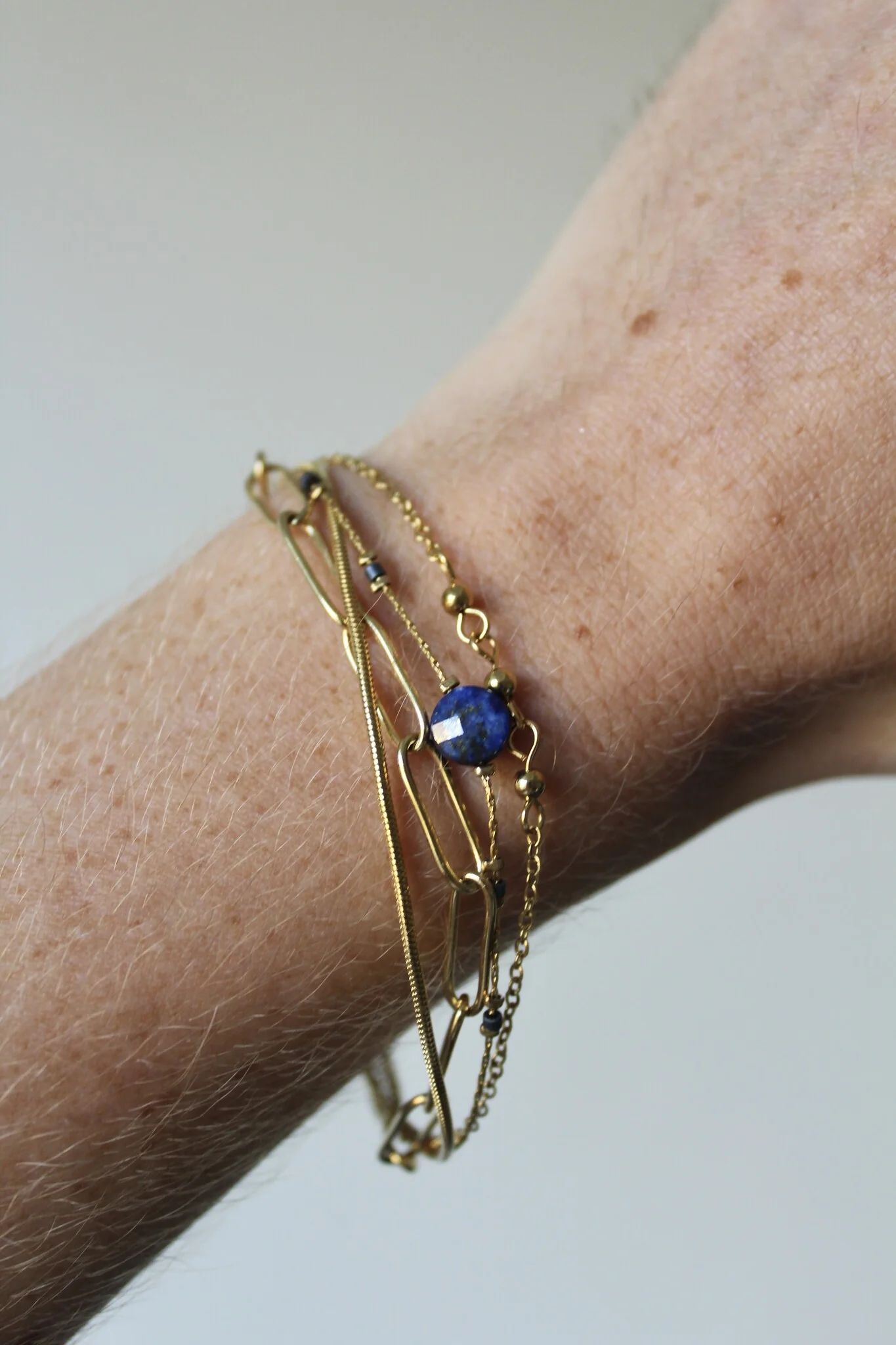 Eloise - Bracelet - Natural Stone - 4 Layer - Stainless Steel - Image 16