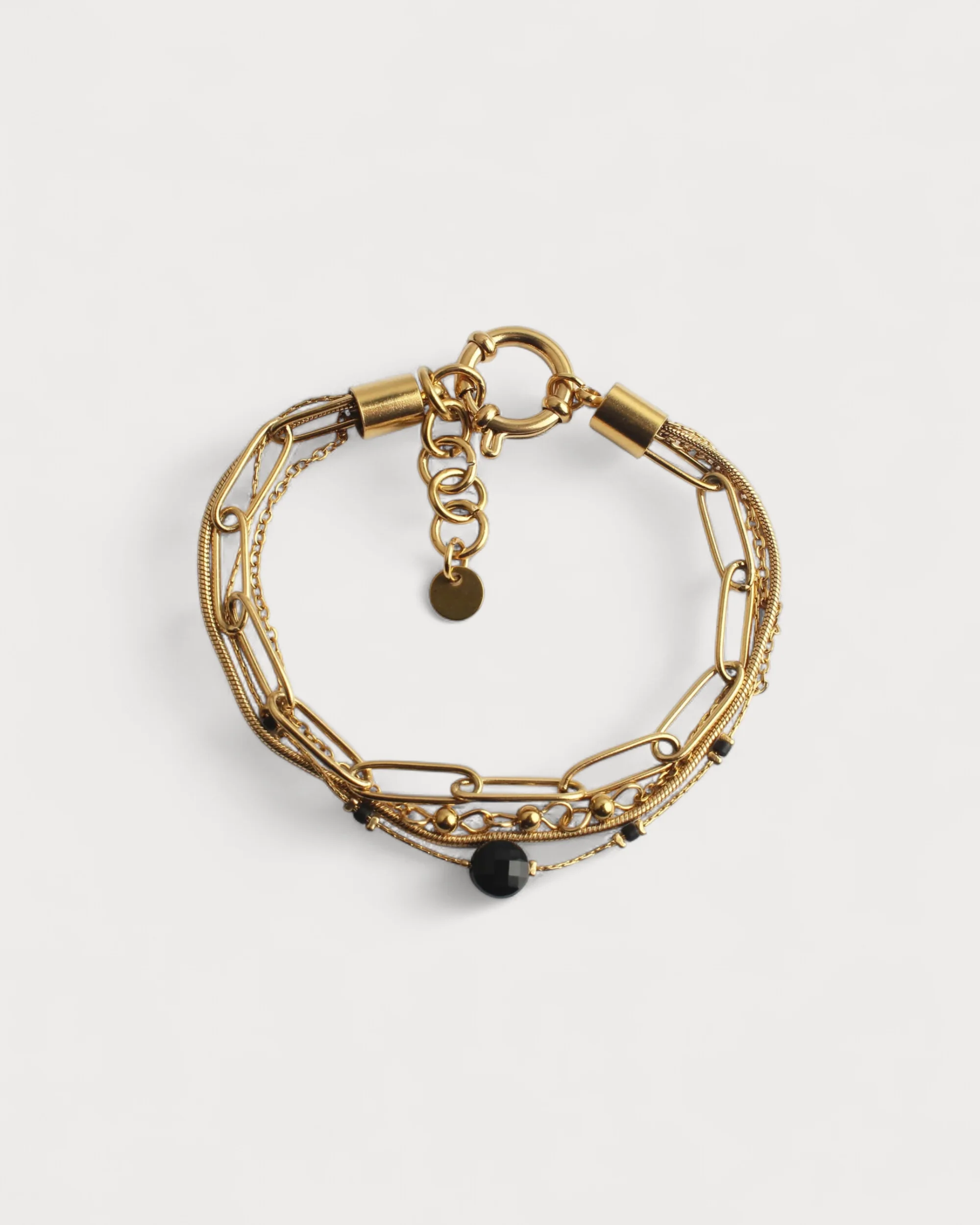 Eloise - Bracelet - Natural Stone - 4 Layer - Stainless Steel - Image 17