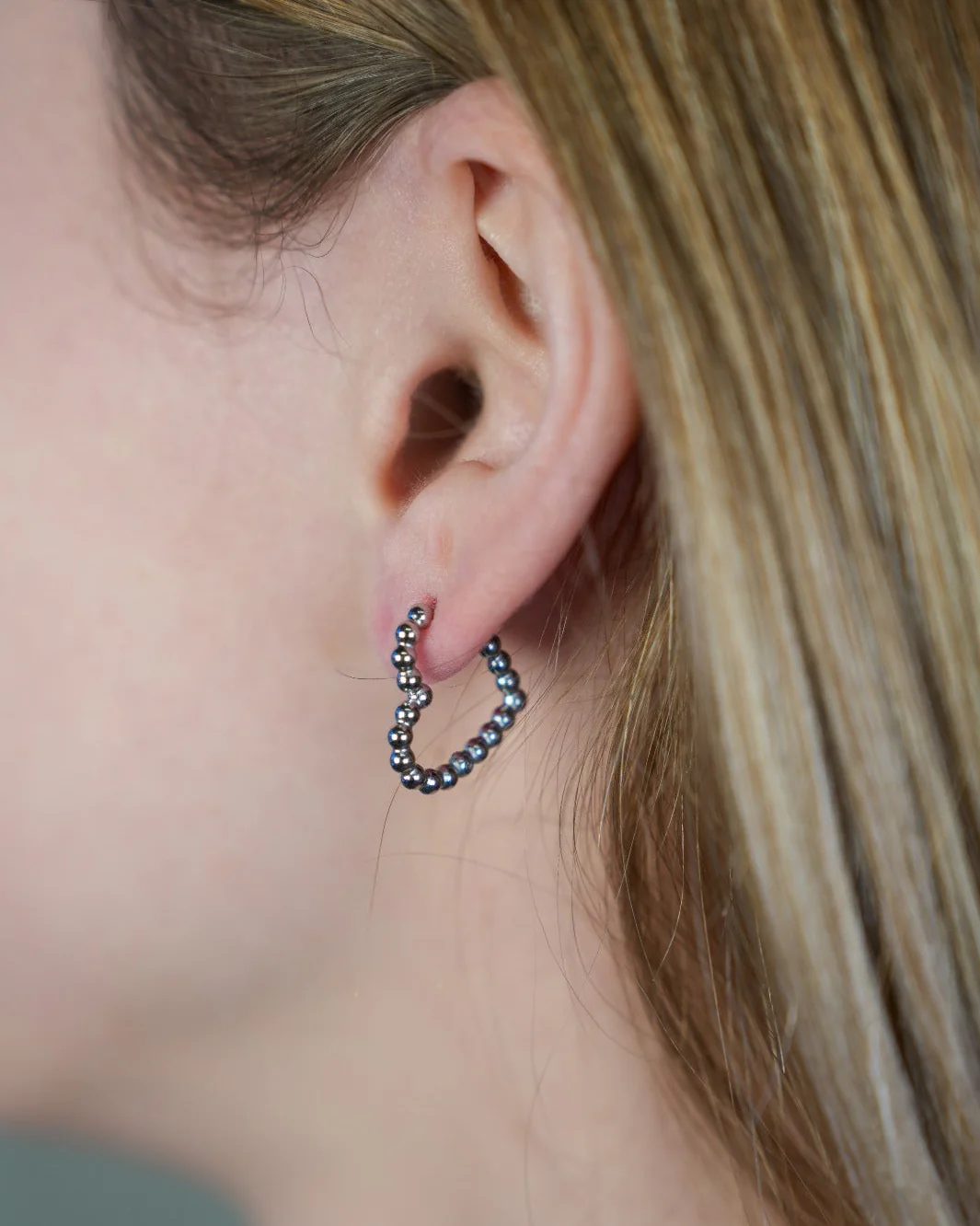 Endless Lovestory - Earrings - Stainless Steel - Image 4