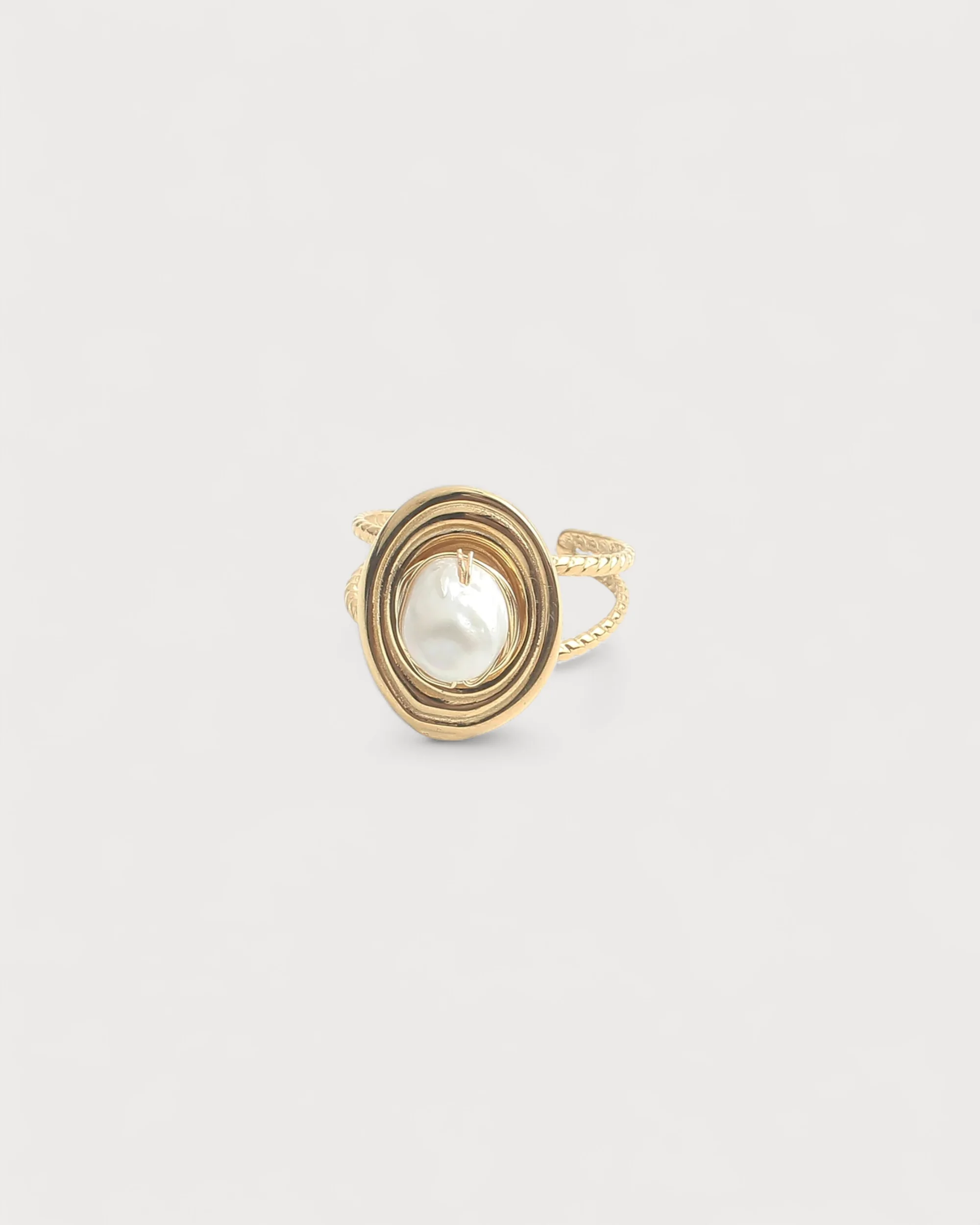 Ensie - Ring - Stainless Steel - Adjustable