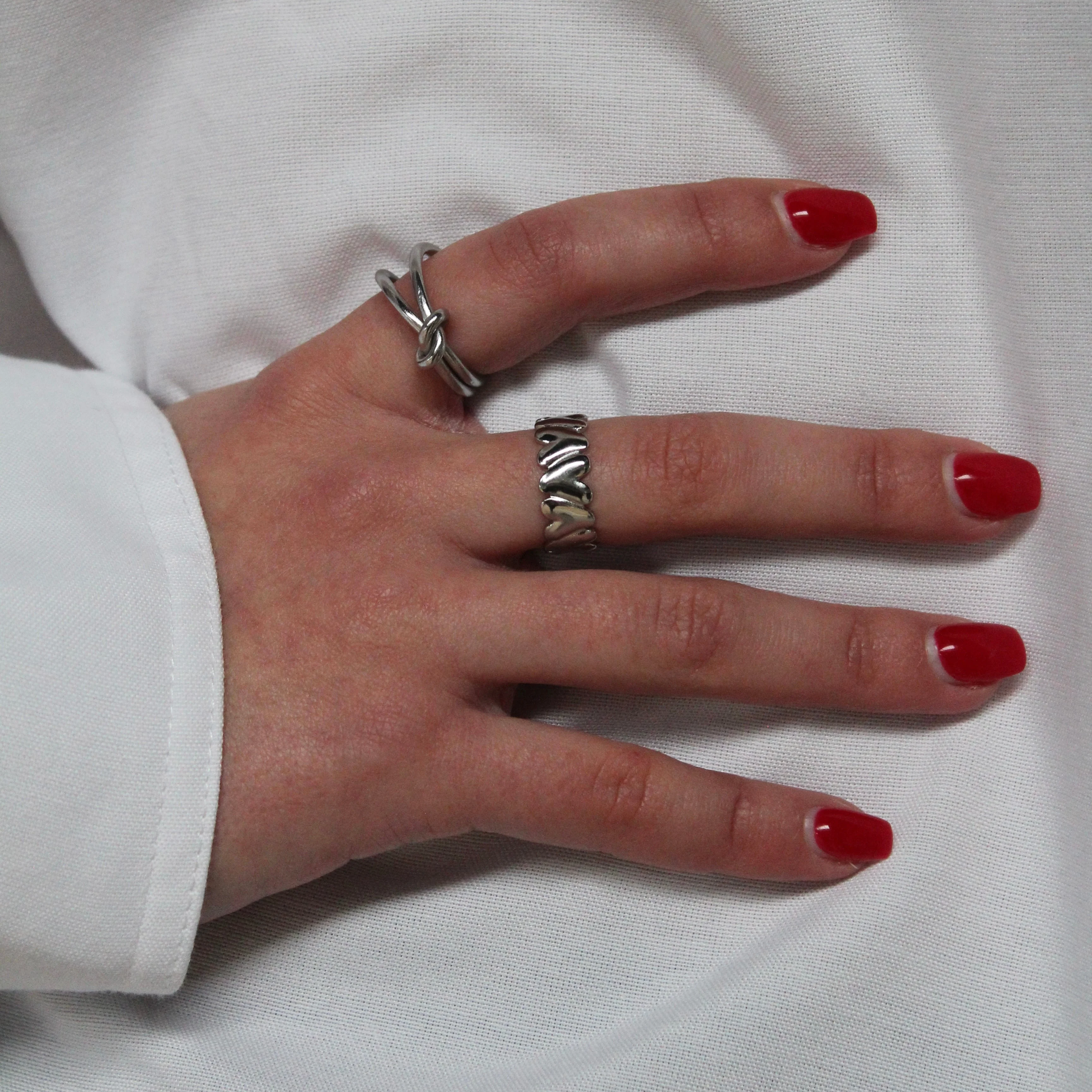 Esme - Ring - Stainless Steel - Adjustable - Image 6