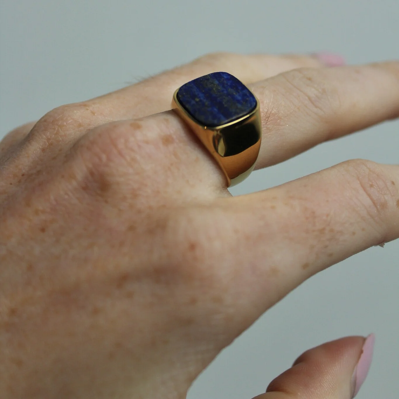 Estefania - Ring - Natural Stone - Stainless Steel - Image 2