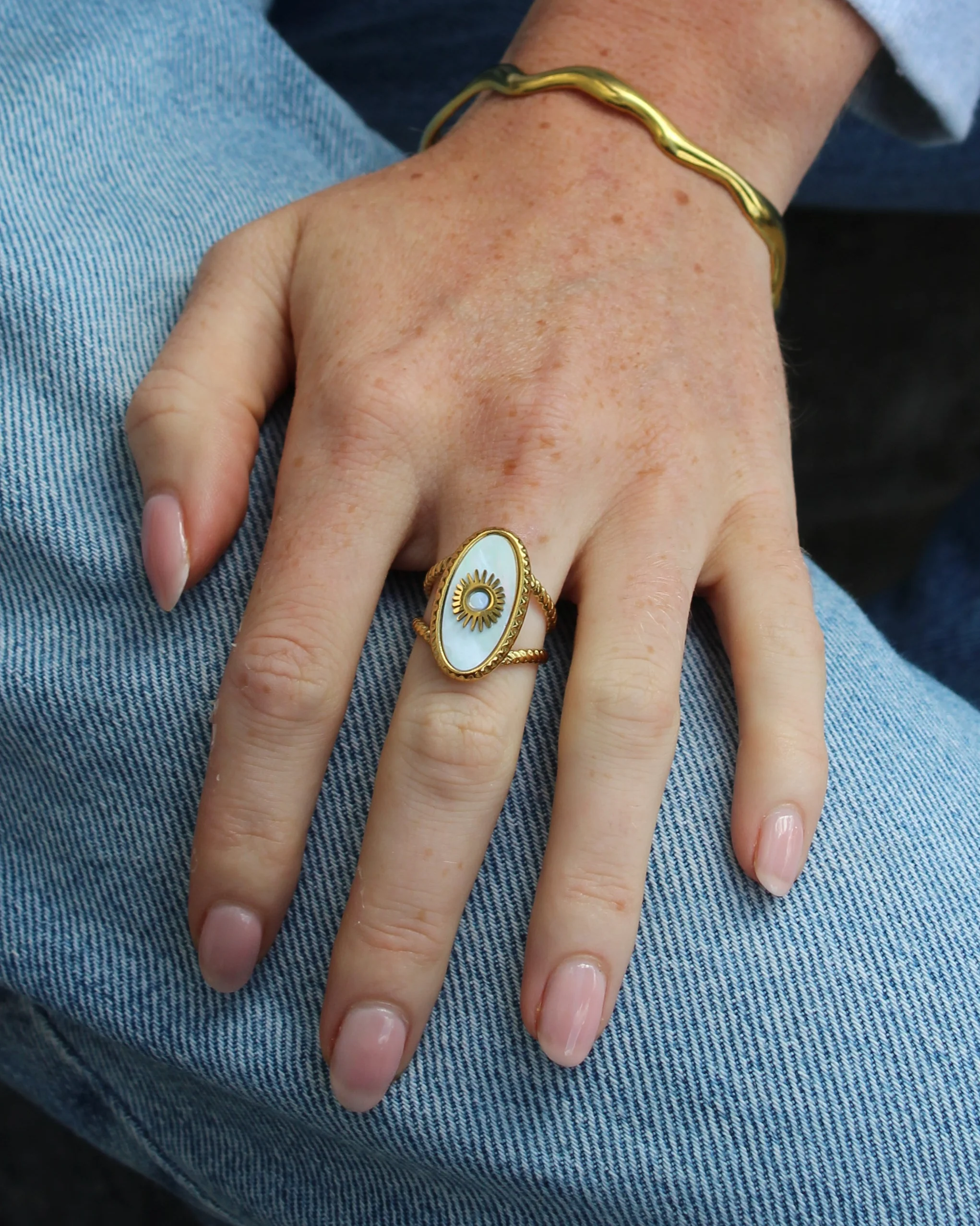 Eterna - Ring - Stainless Steel - Adjustable - Image 2