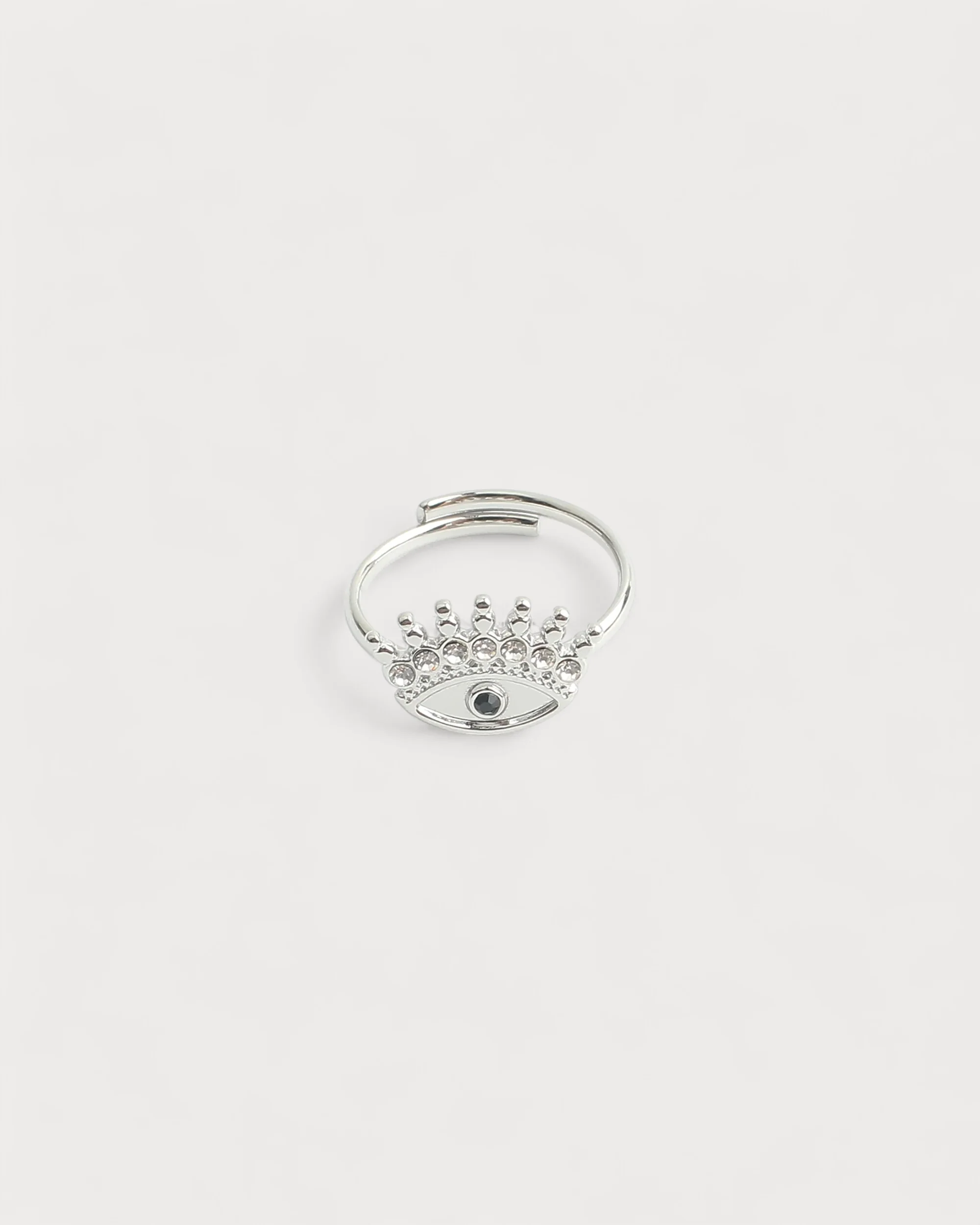 Eye - Ring - Stainless Steel - Adjustable - Image 3