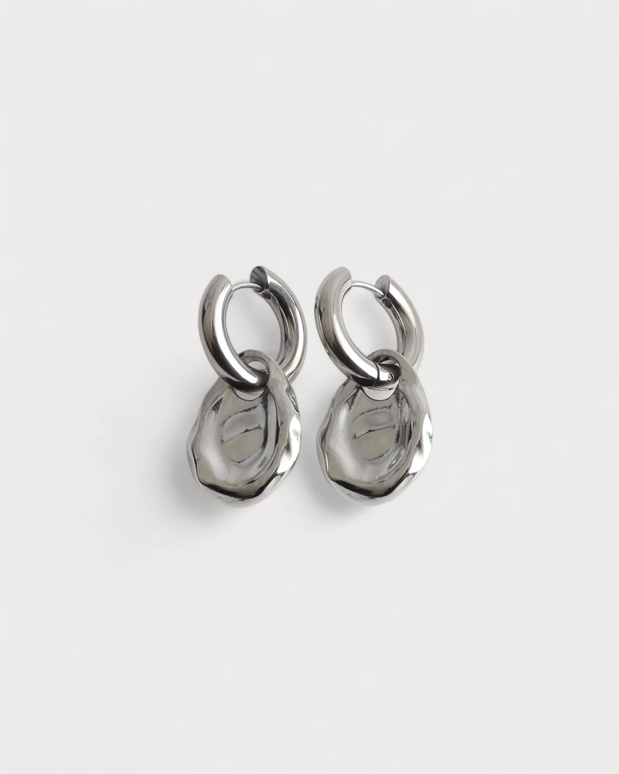 Fee - Earrings - Stainless Steel - Image 3
