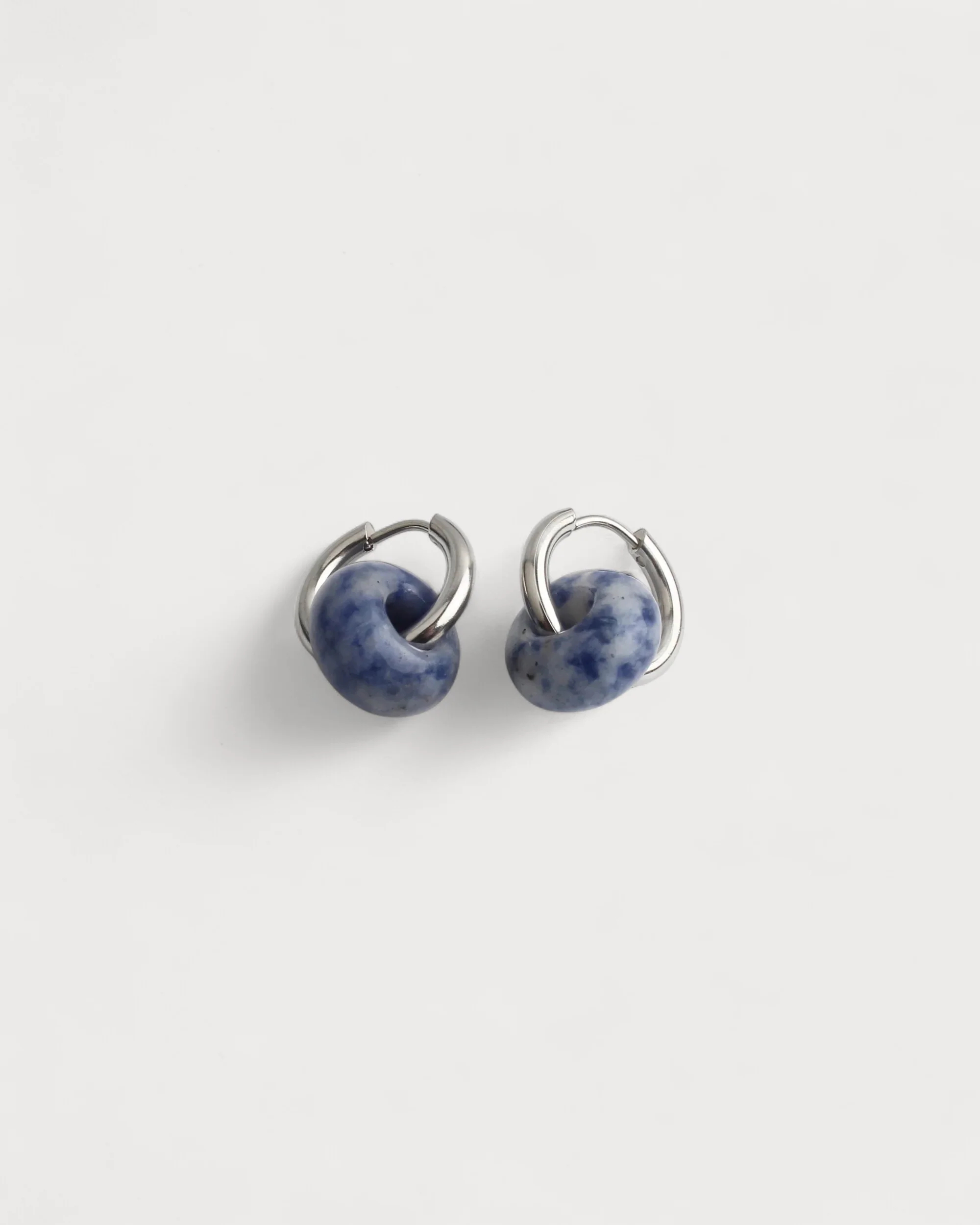 Femme - Earrings - Natural Stone - Stainless Steel - Image 10